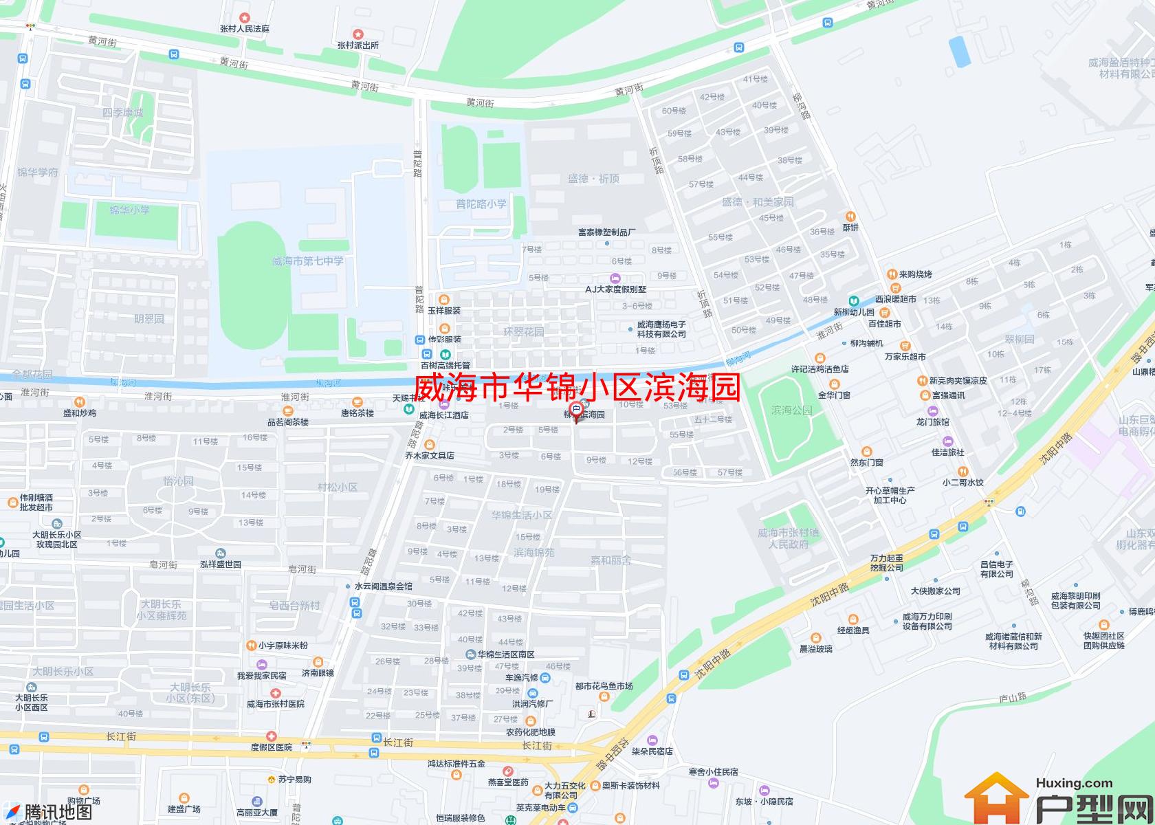 华锦小区滨海园小区 - 户型网