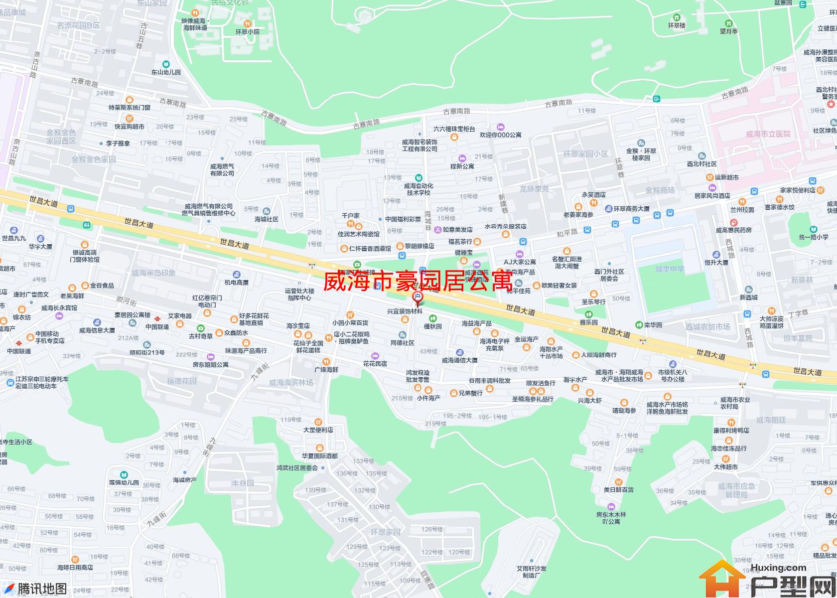 豪园居公寓小区 - 户型网