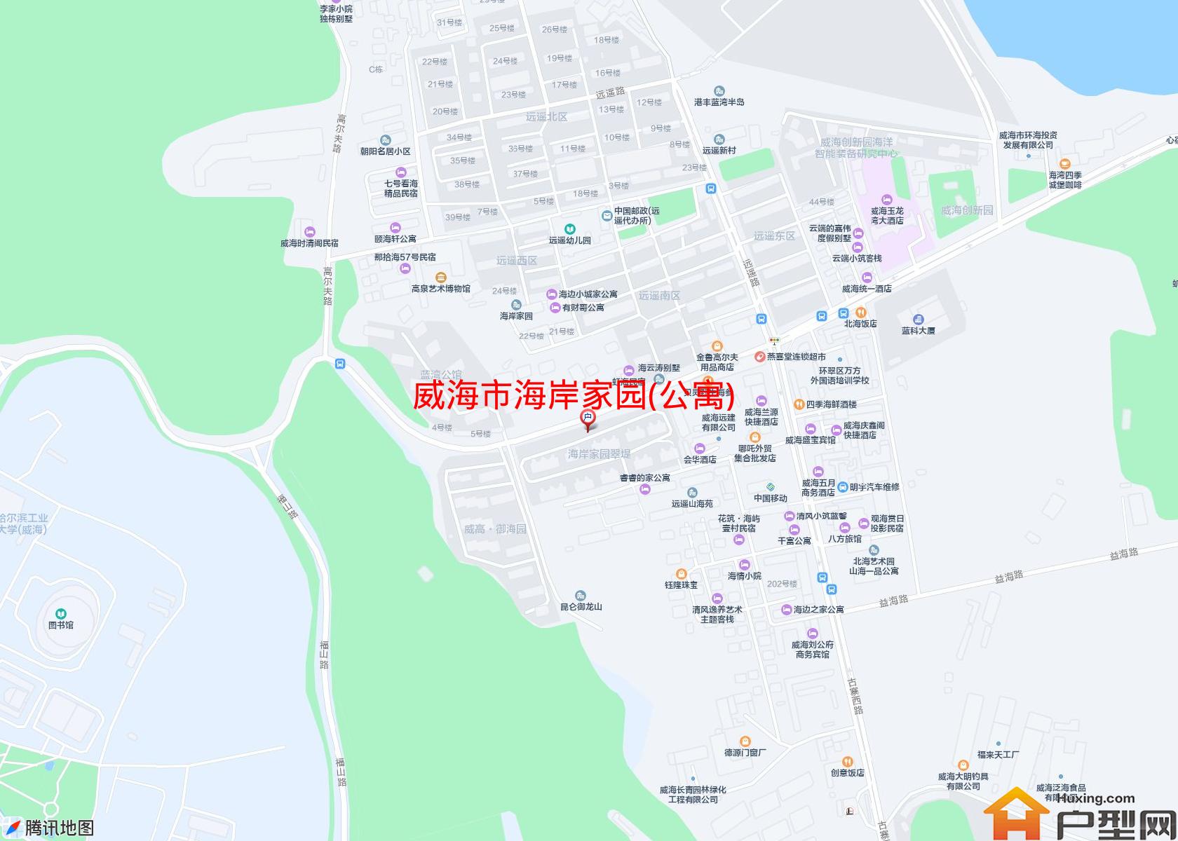 海岸家园(公寓)小区 - 户型网