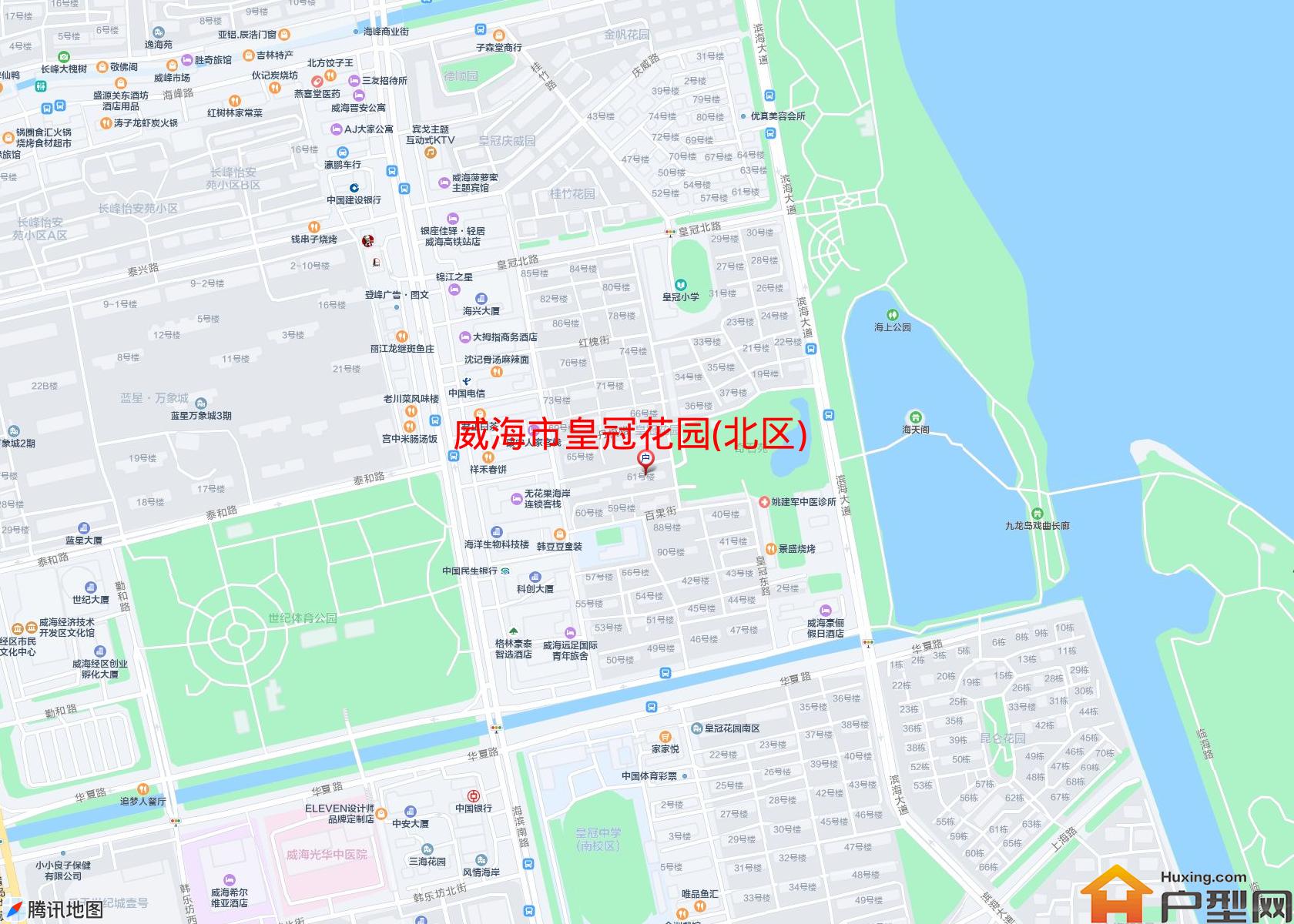 皇冠花园(北区)小区 - 户型网