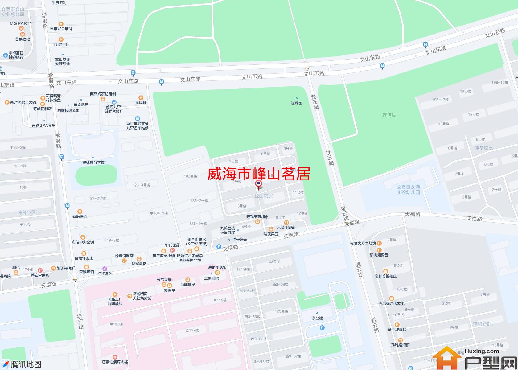 峰山茗居小区 - 户型网
