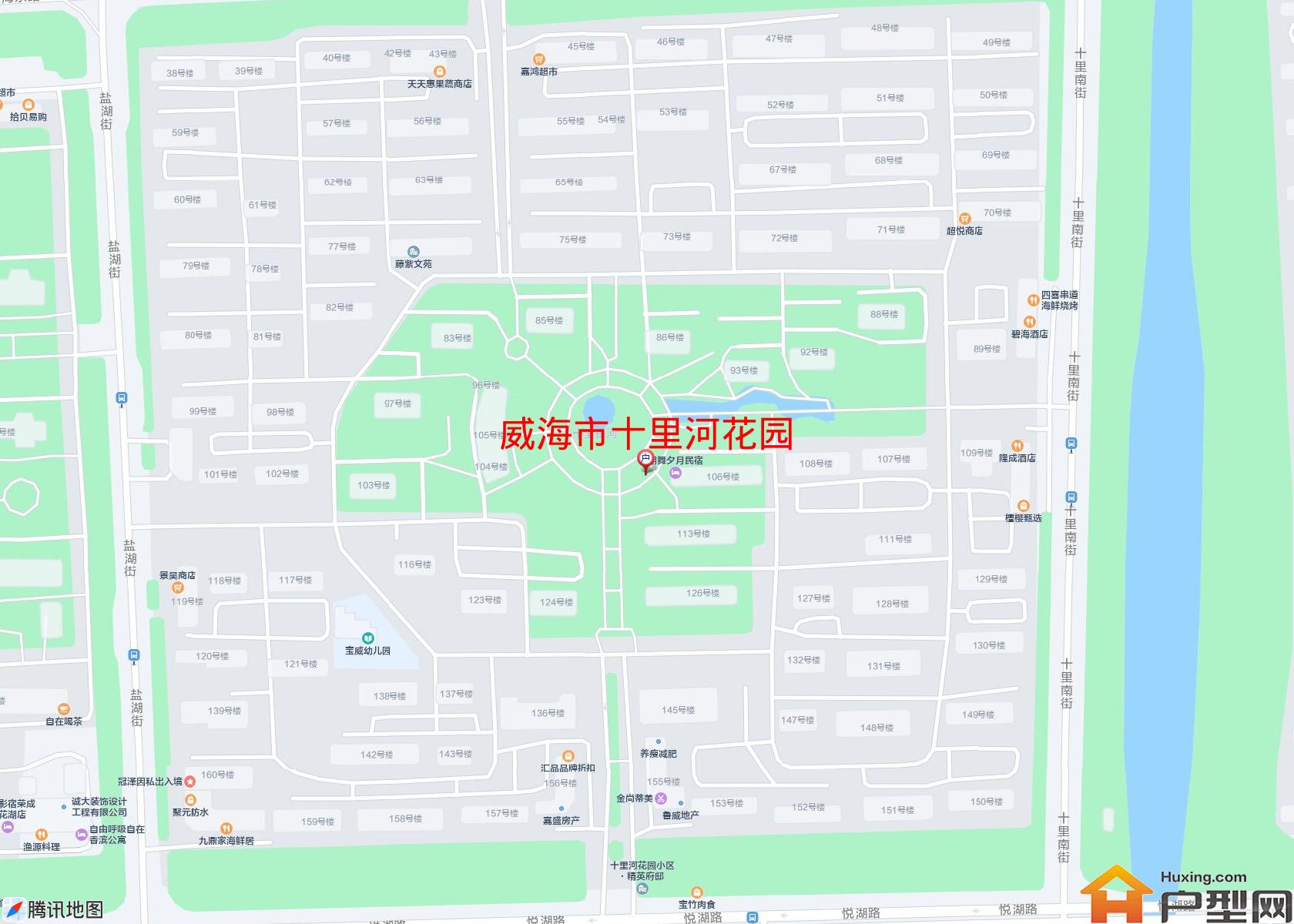 十里河花园小区 - 户型网