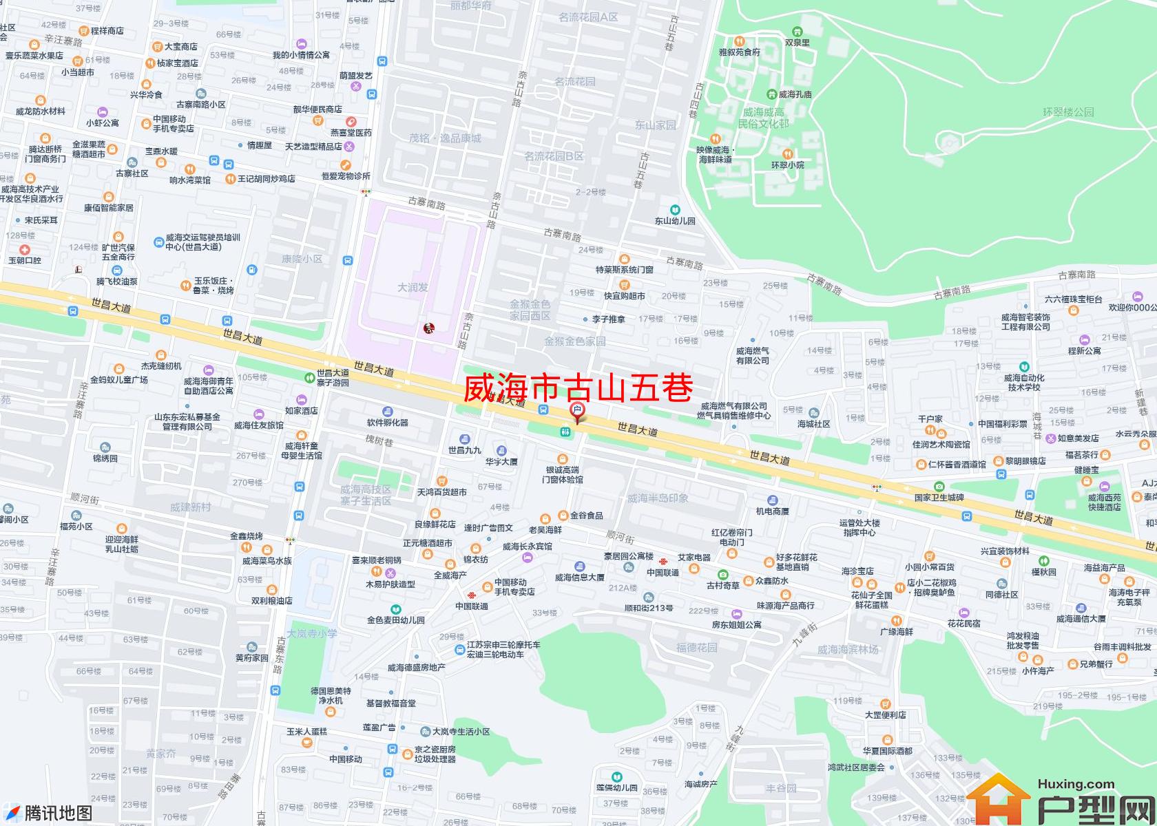 古山五巷小区 - 户型网