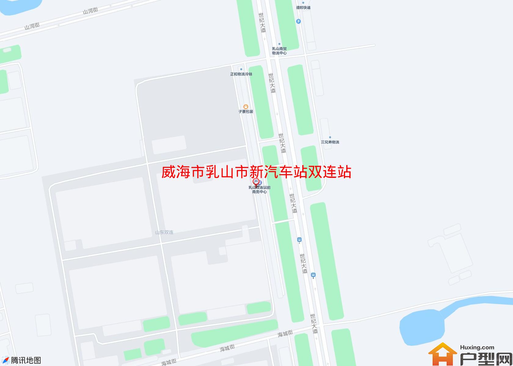 乳山市新汽车站双连站前商务中心小区 - 户型网