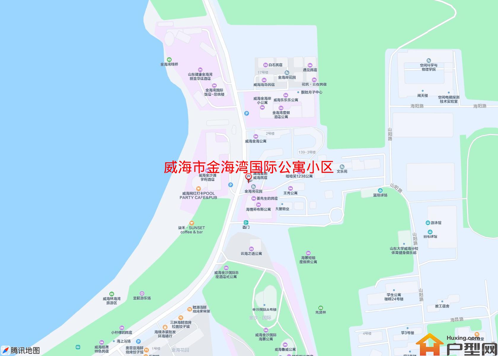 金海湾国际公寓小区小区 - 户型网