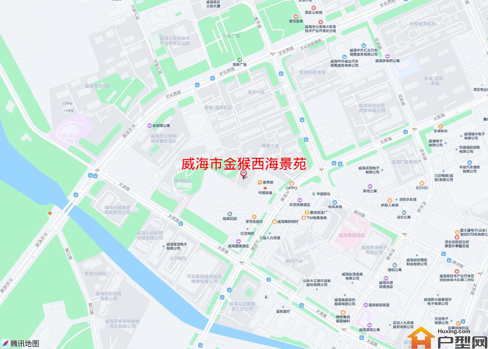 金猴西海景苑小区 - 户型网