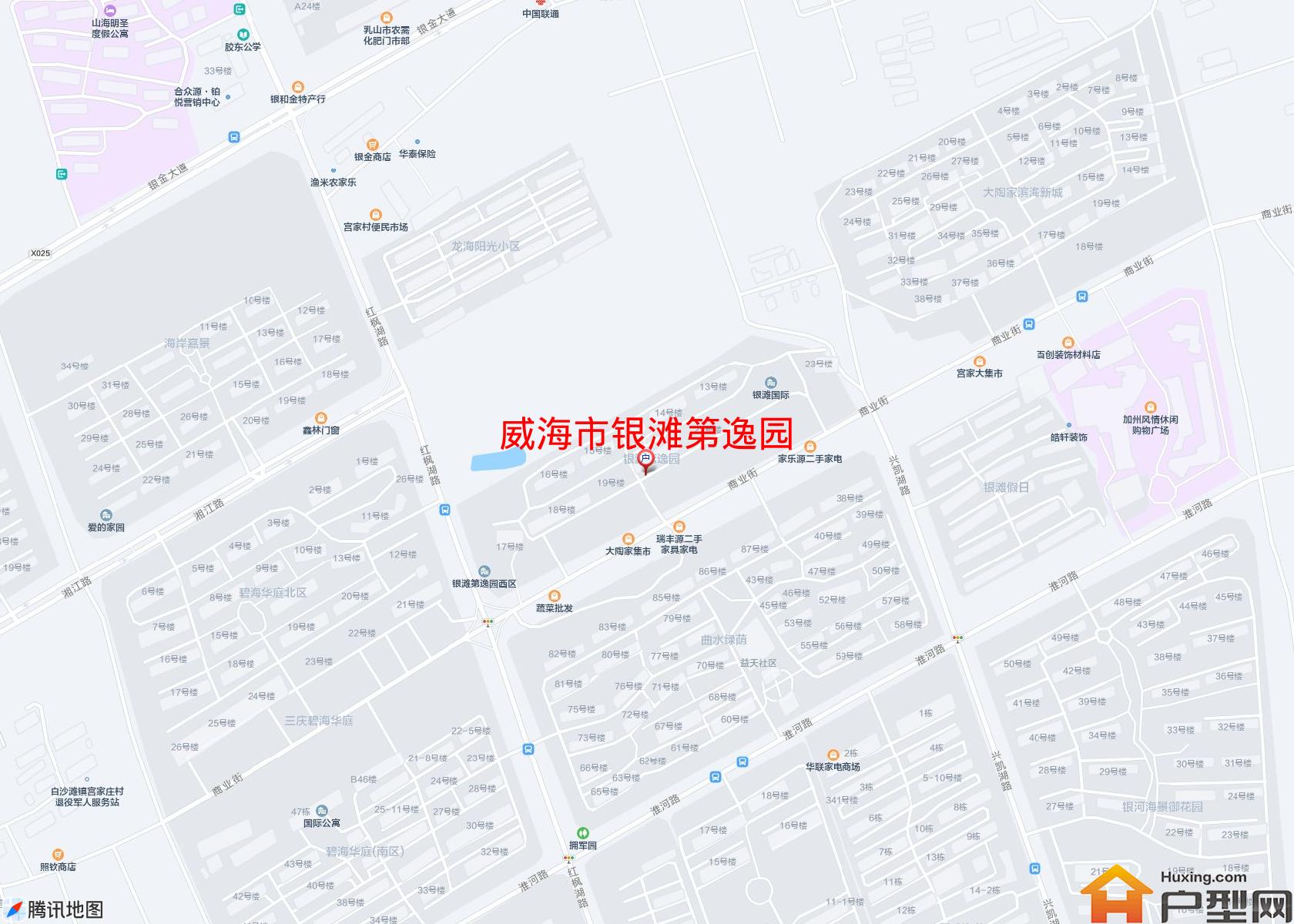 银滩第逸园小区 - 户型网