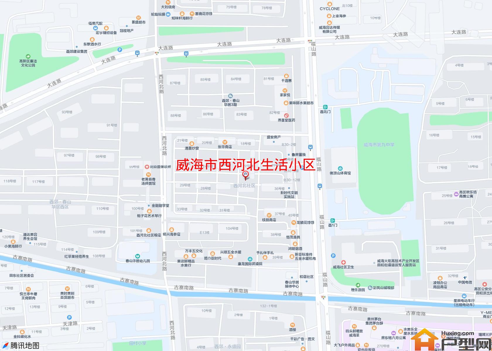 西河北生活小区小区 - 户型网