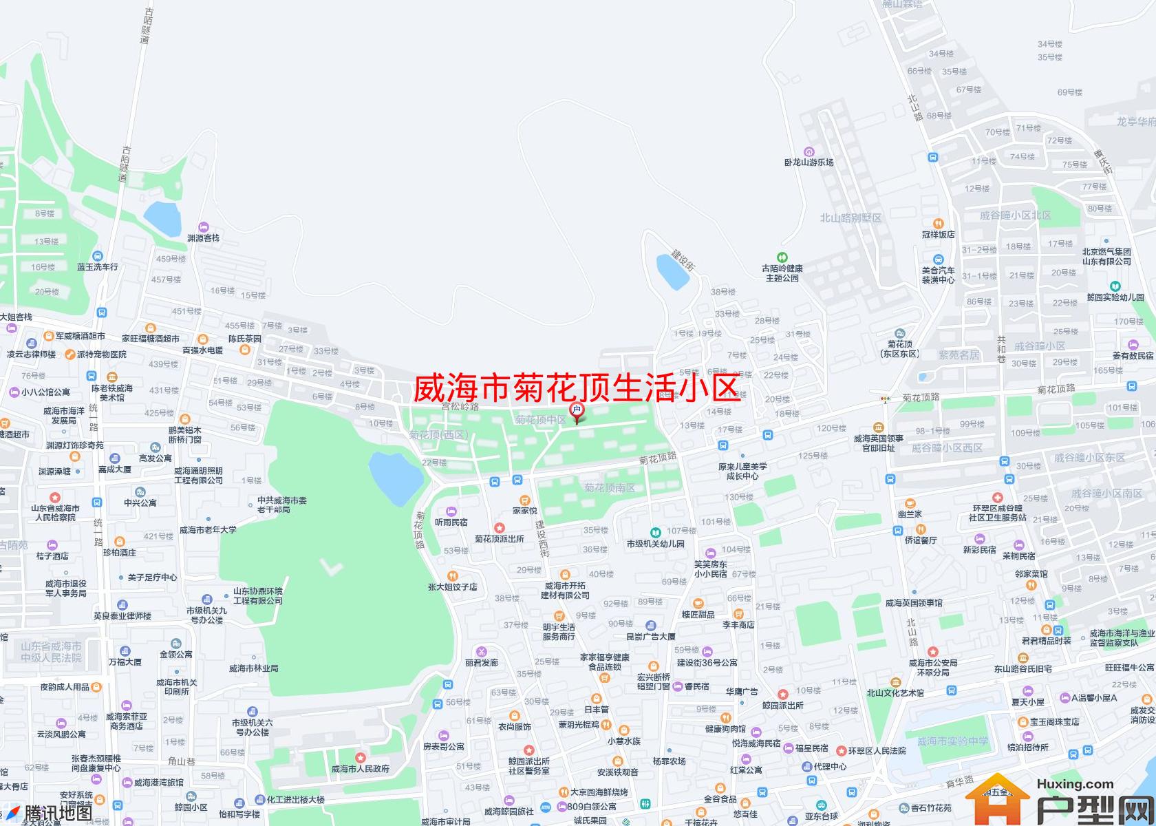 菊花顶生活小区小区 - 户型网