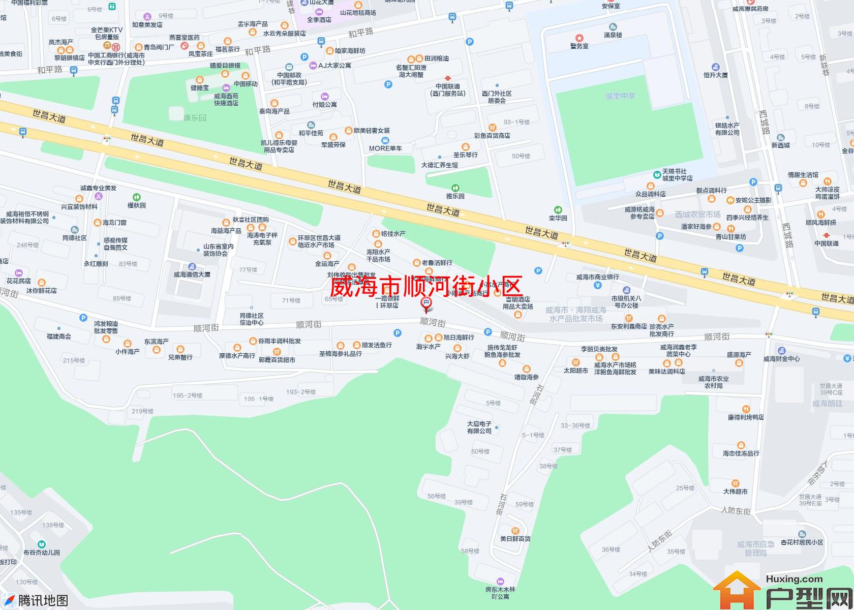 顺河街小区小区 - 户型网
