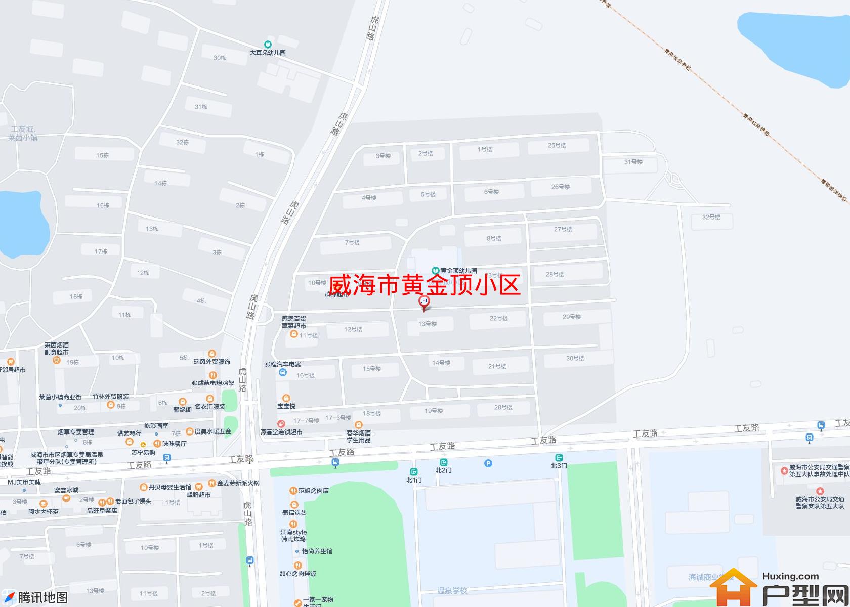 黄金顶小区小区 - 户型网
