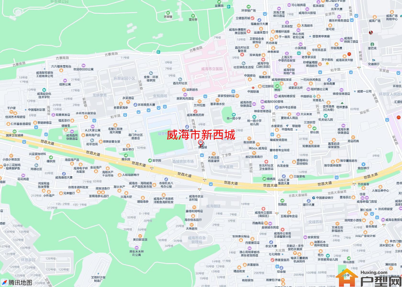 新西城小区 - 户型网