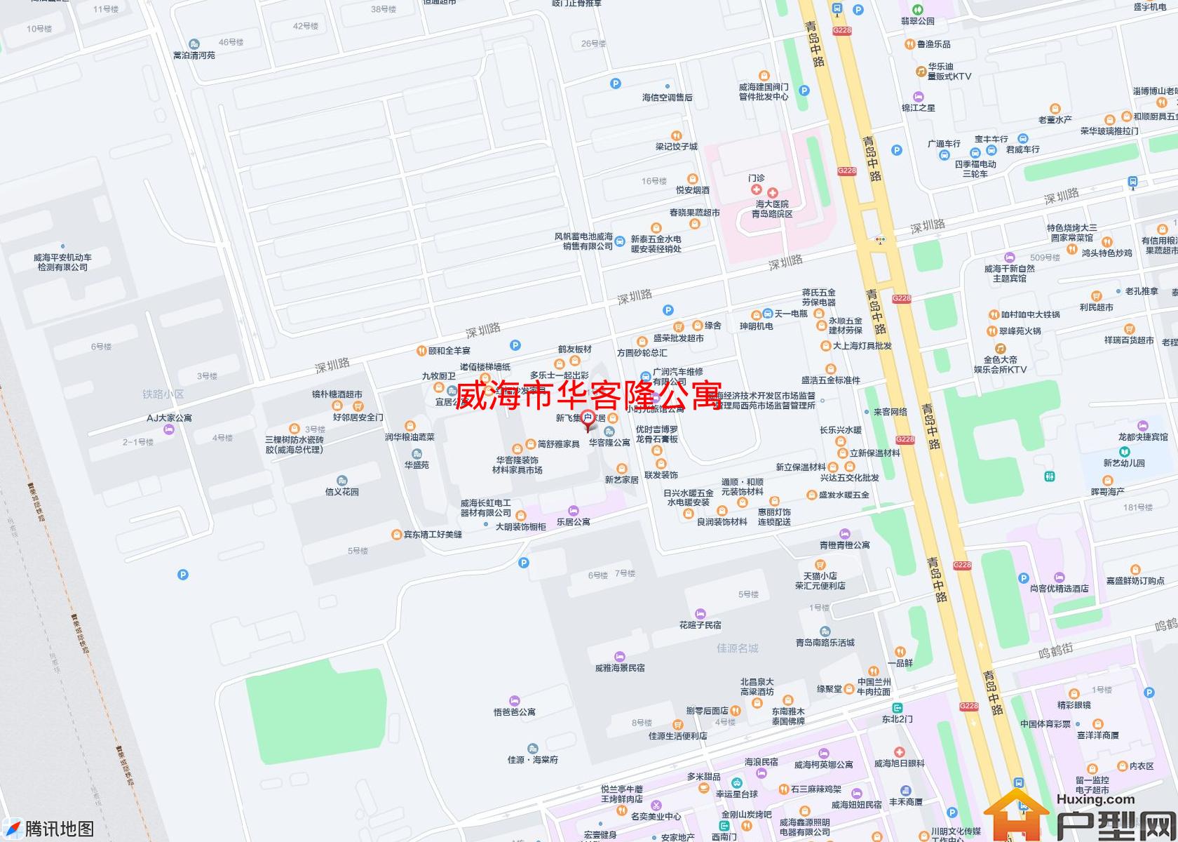 华客隆公寓小区 - 户型网