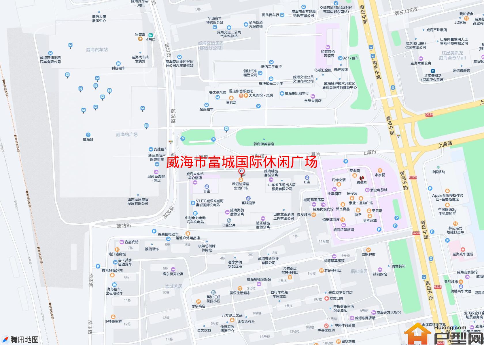 富城国际休闲广场小区 - 户型网