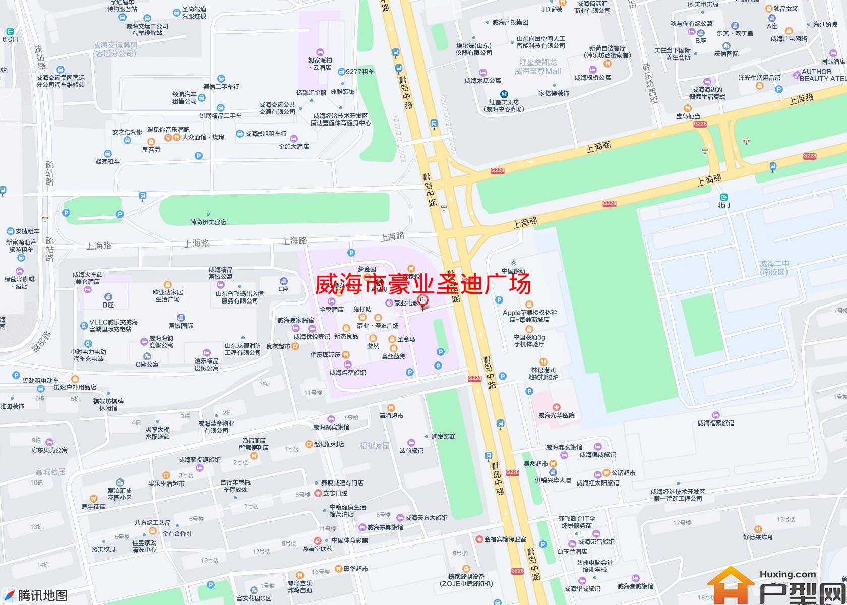 豪业圣迪广场小区 - 户型网