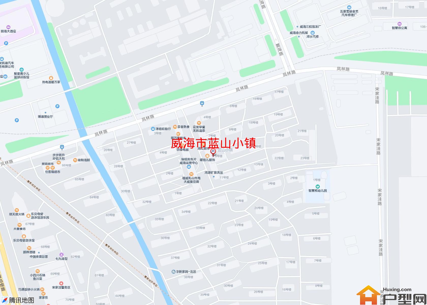 蓝山小镇小区 - 户型网
