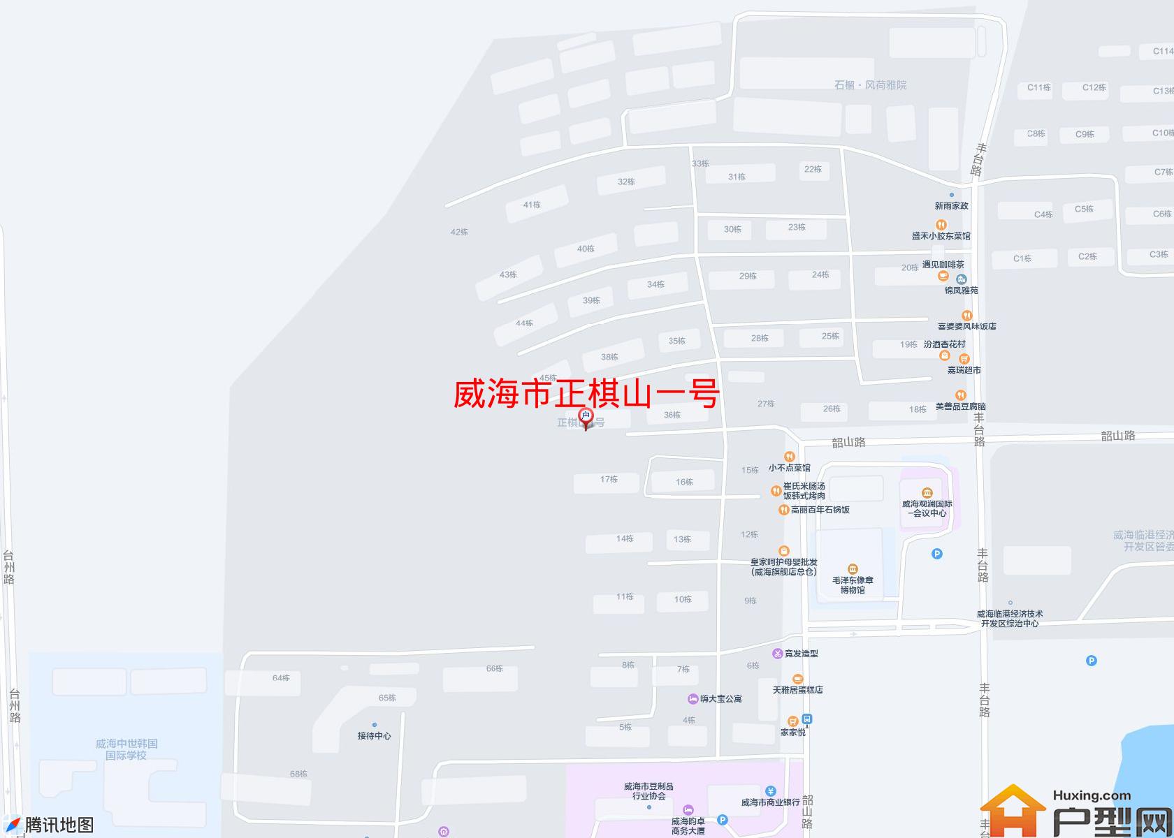 正棋山一号小区 - 户型网