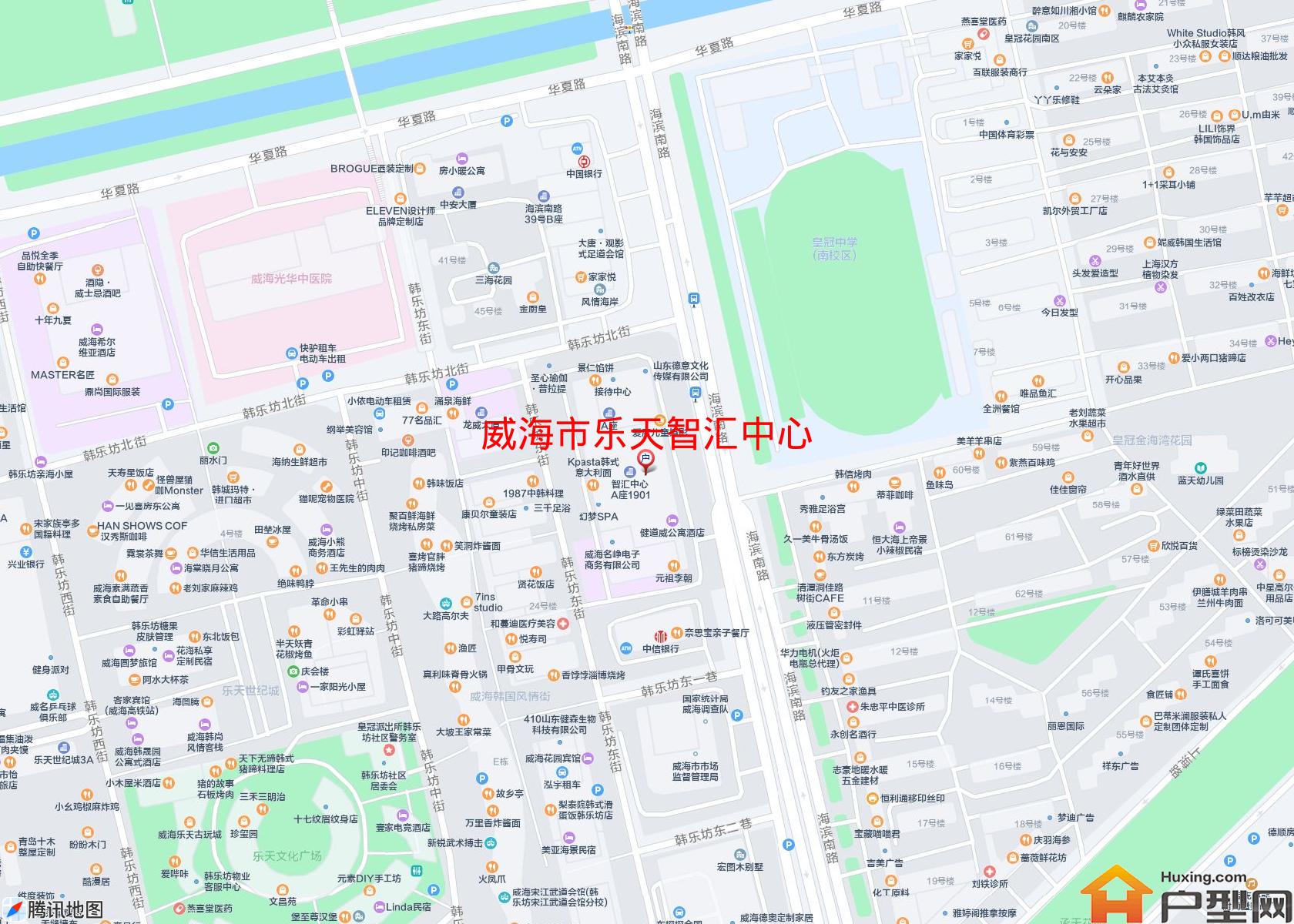 乐天智汇中心小区 - 户型网