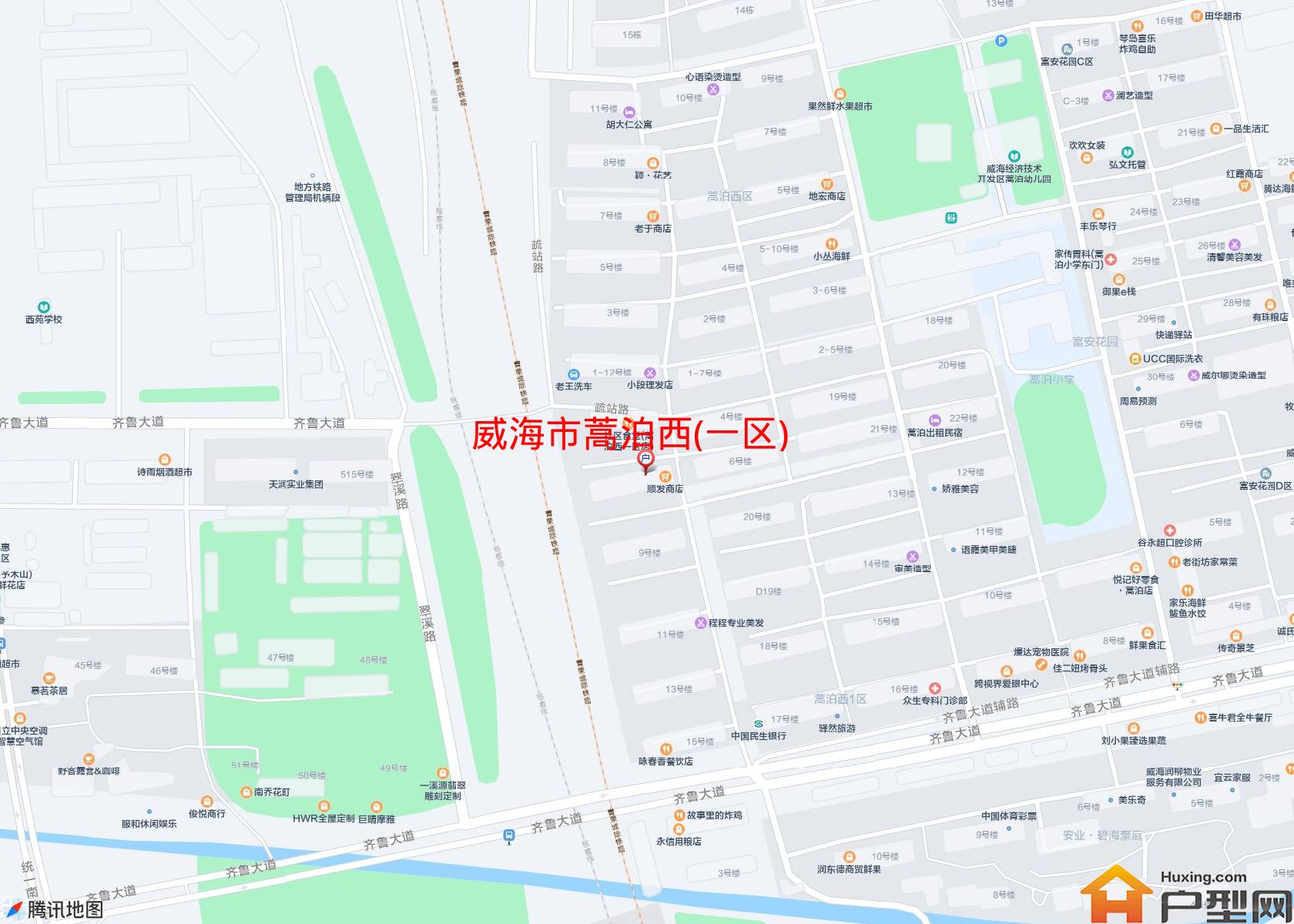 蒿泊西(一区)小区 - 户型网