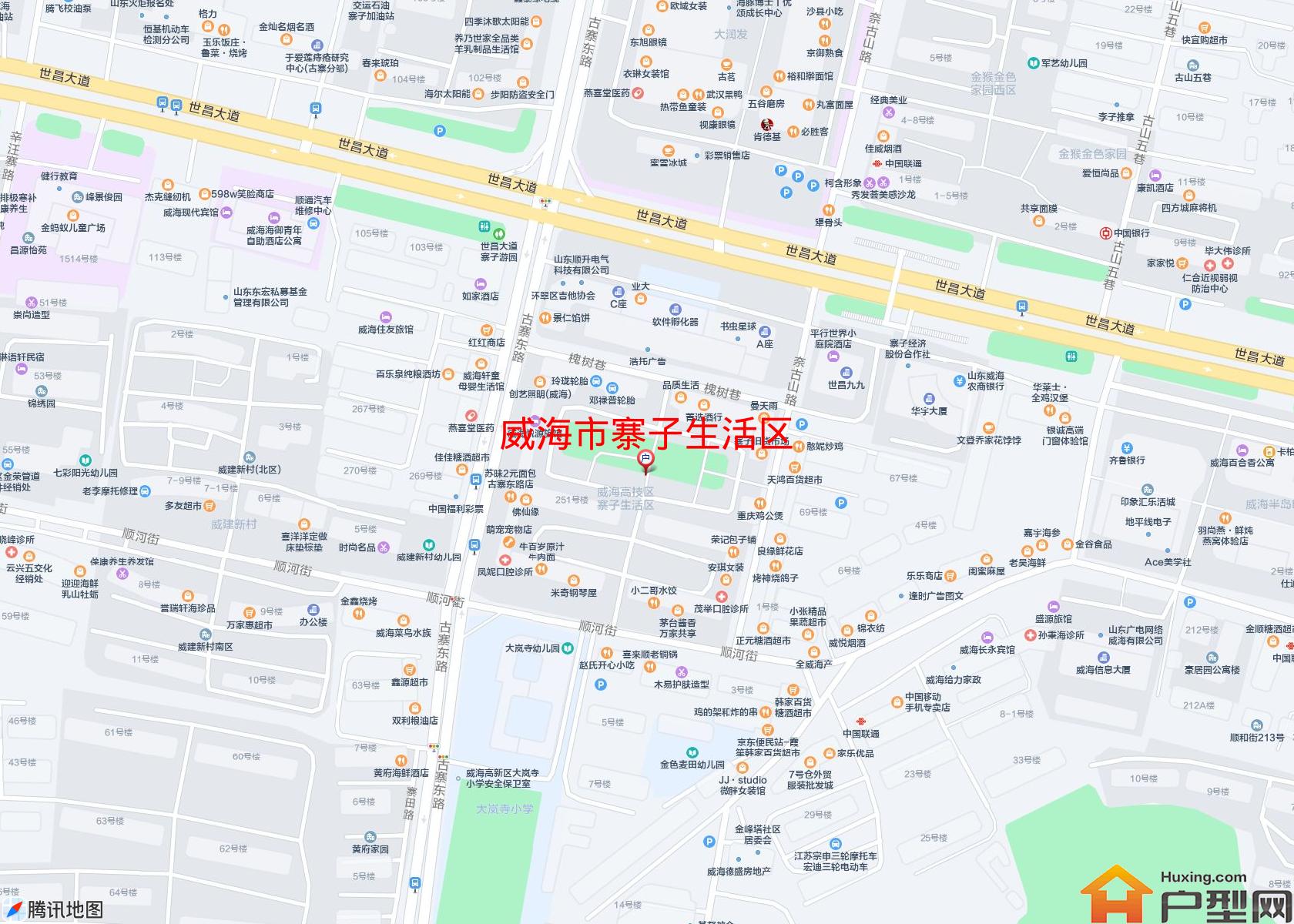 寨子生活区小区 - 户型网