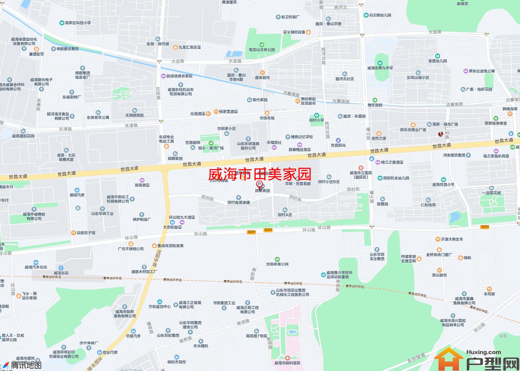 田美家园小区 - 户型网