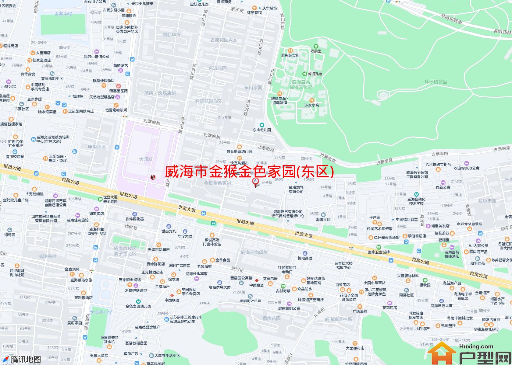 金猴金色家园(东区)小区 - 户型网