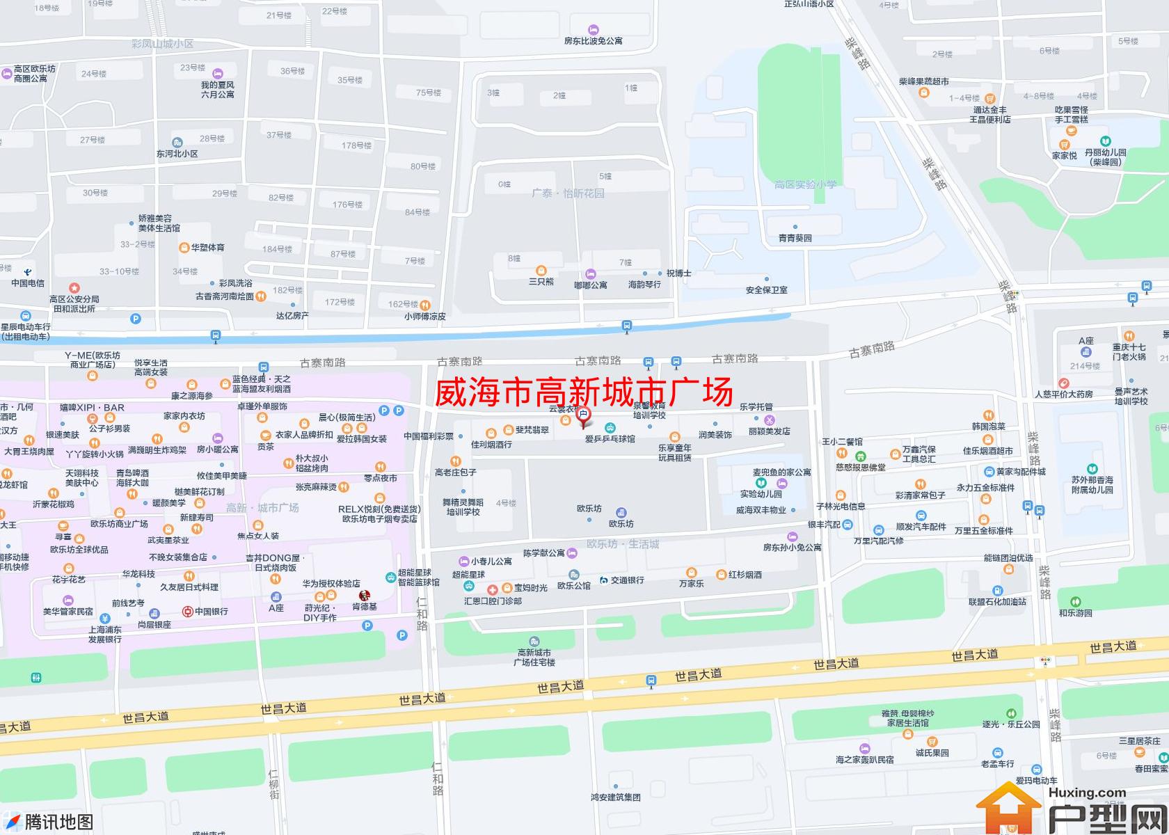 高新城市广场小区 - 户型网
