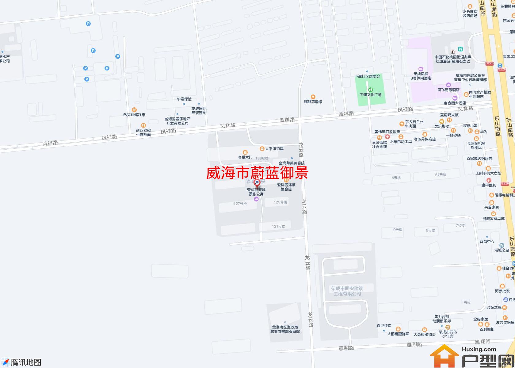 蔚蓝御景小区 - 户型网