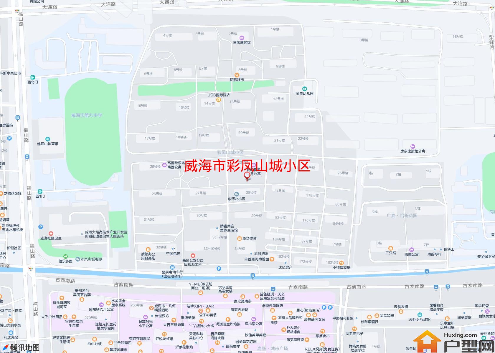 彩凤山城小区小区 - 户型网
