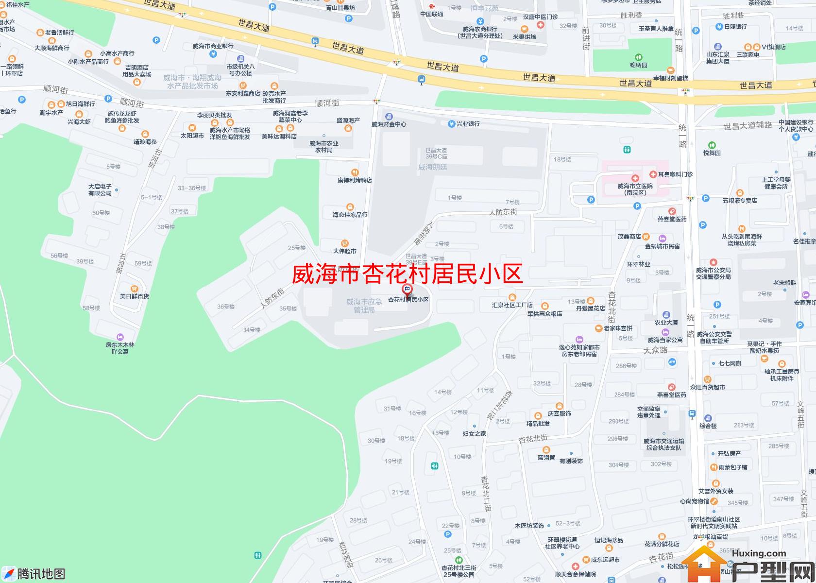杏花村居民小区小区 - 户型网
