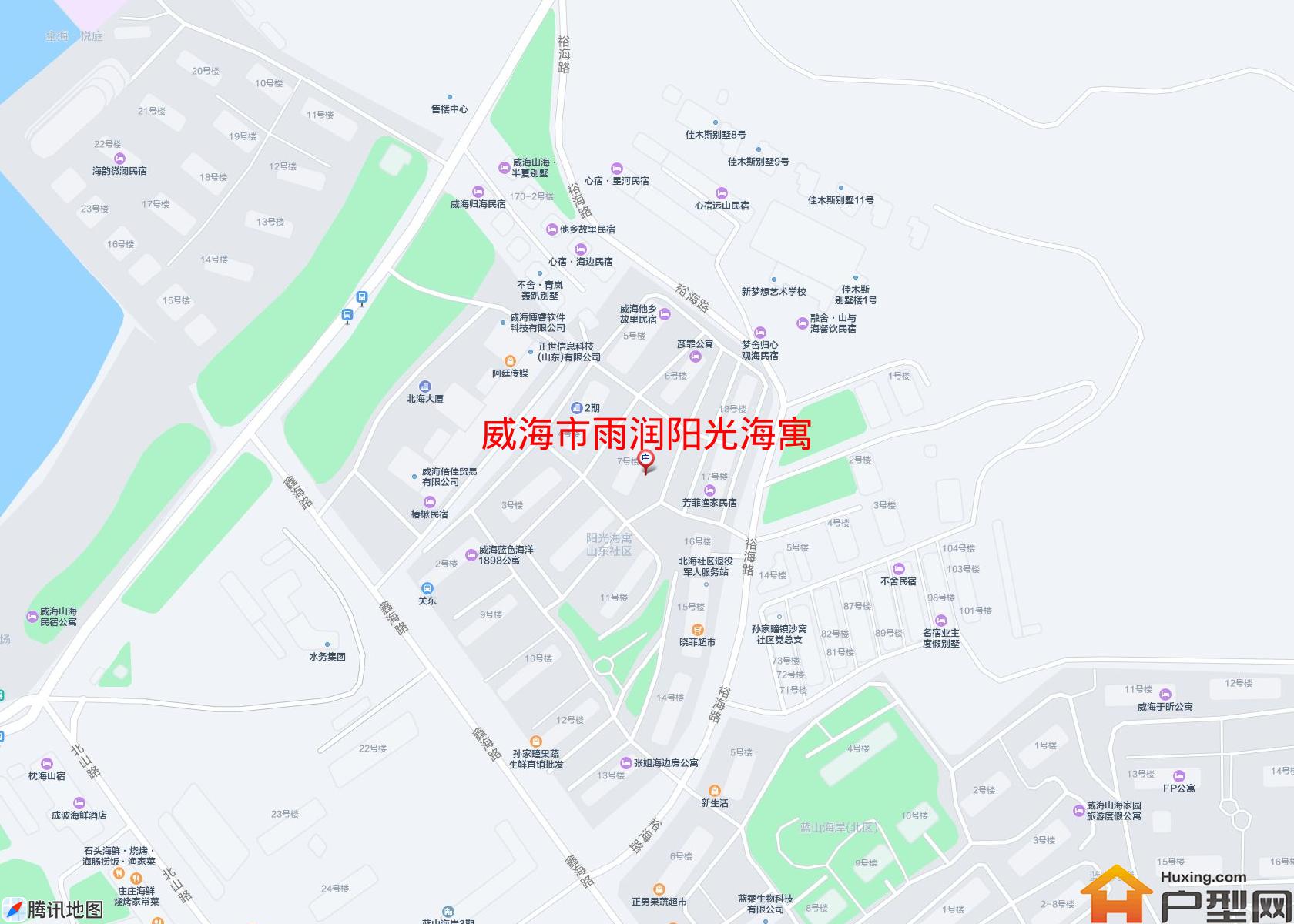 雨润阳光海寓小区 - 户型网