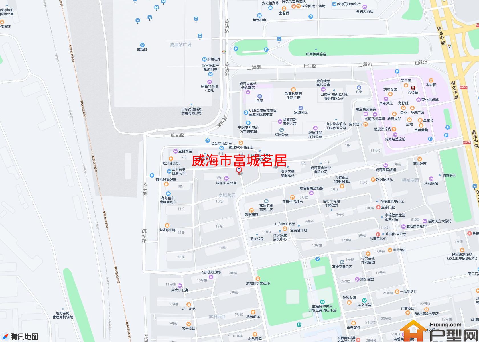 富城茗居小区 - 户型网
