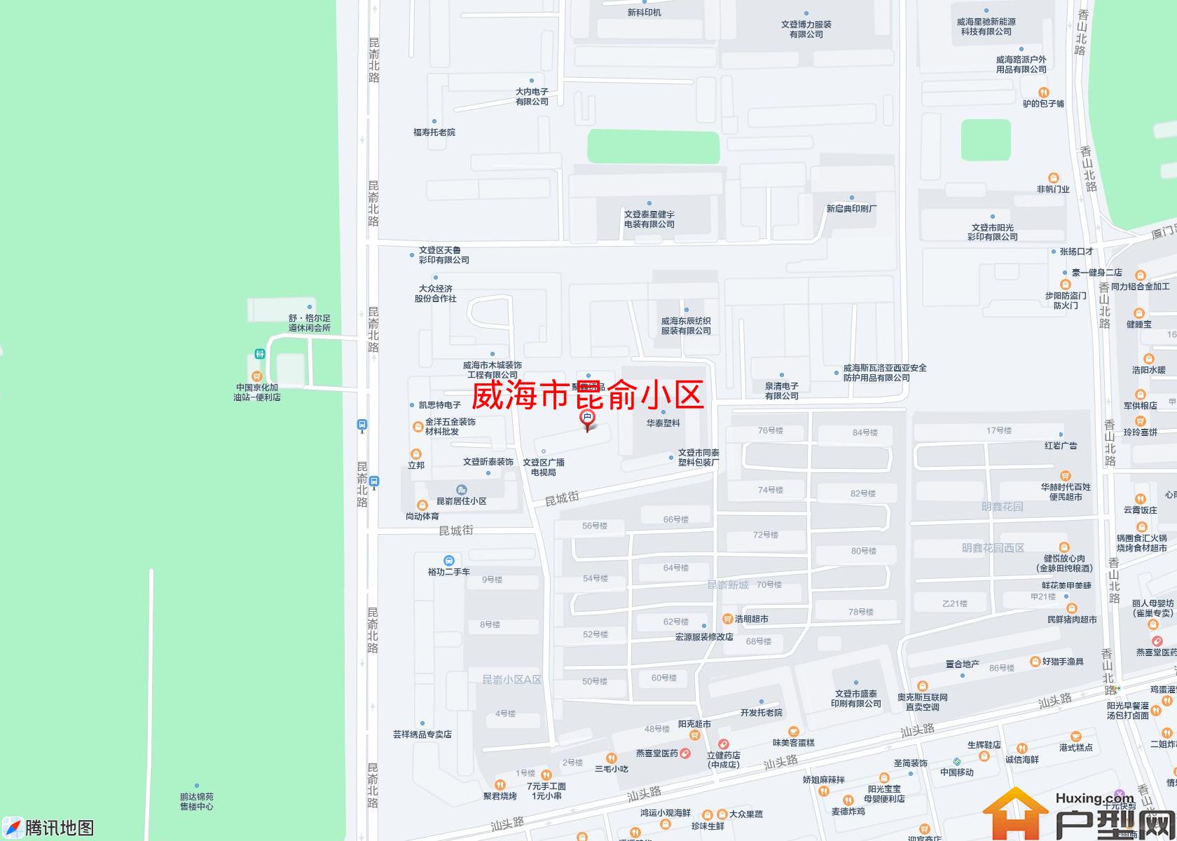 昆俞小区小区 - 户型网