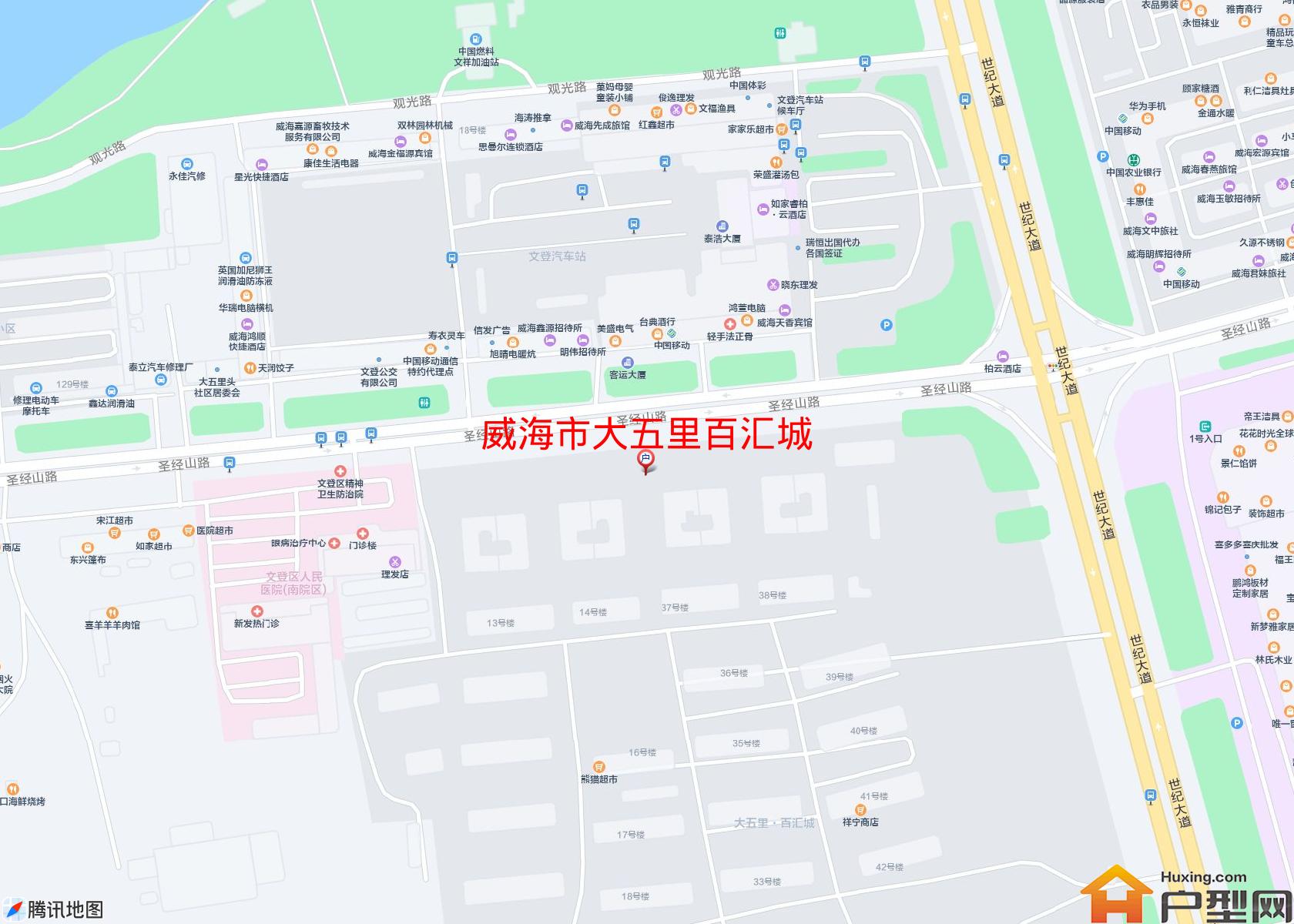 大五里百汇城小区 - 户型网