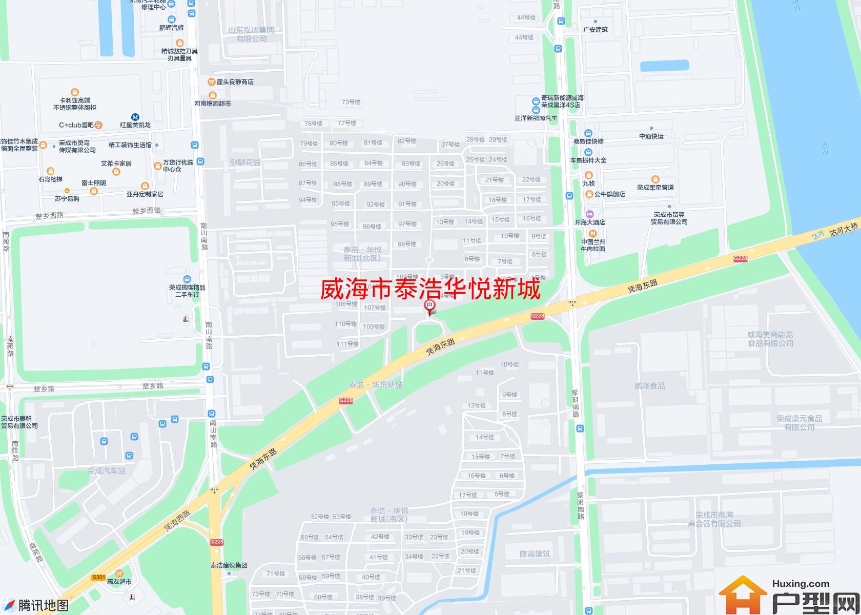 泰浩华悦新城小区 - 户型网