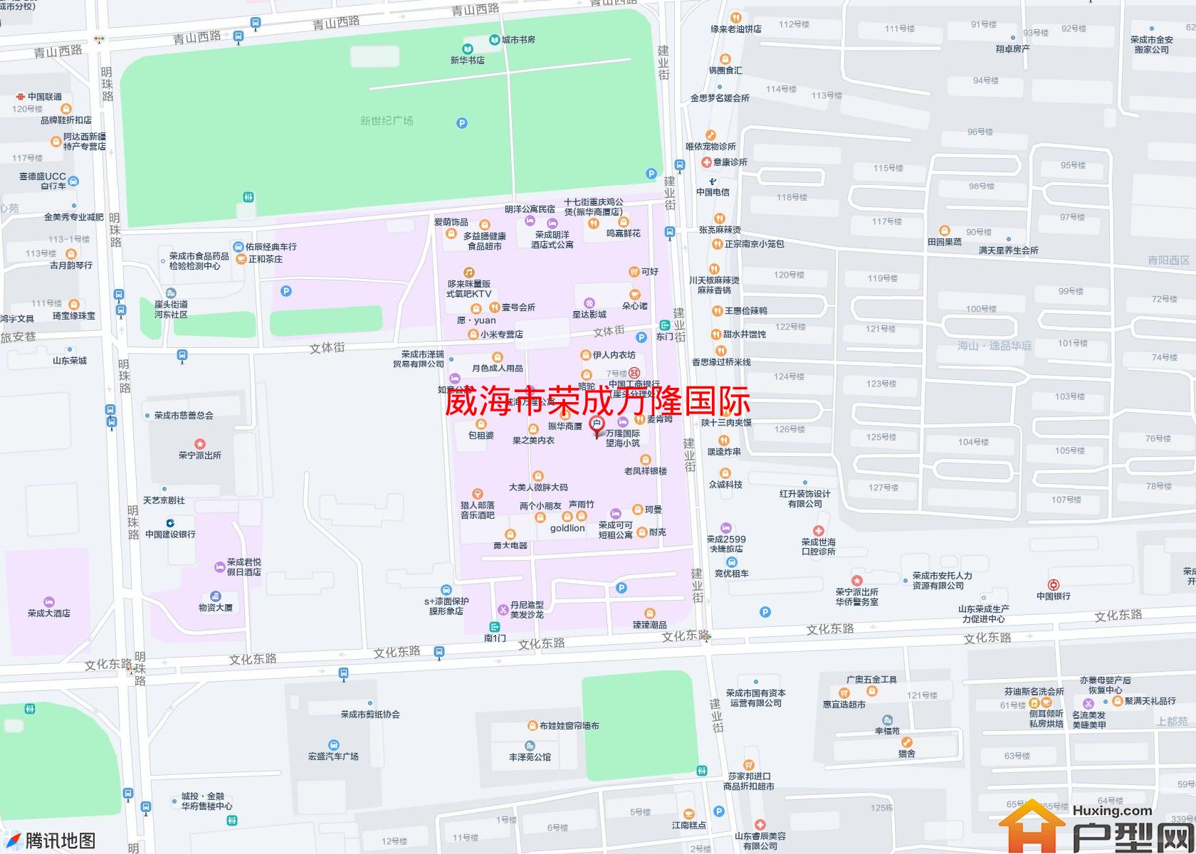 荣成万隆国际小区 - 户型网