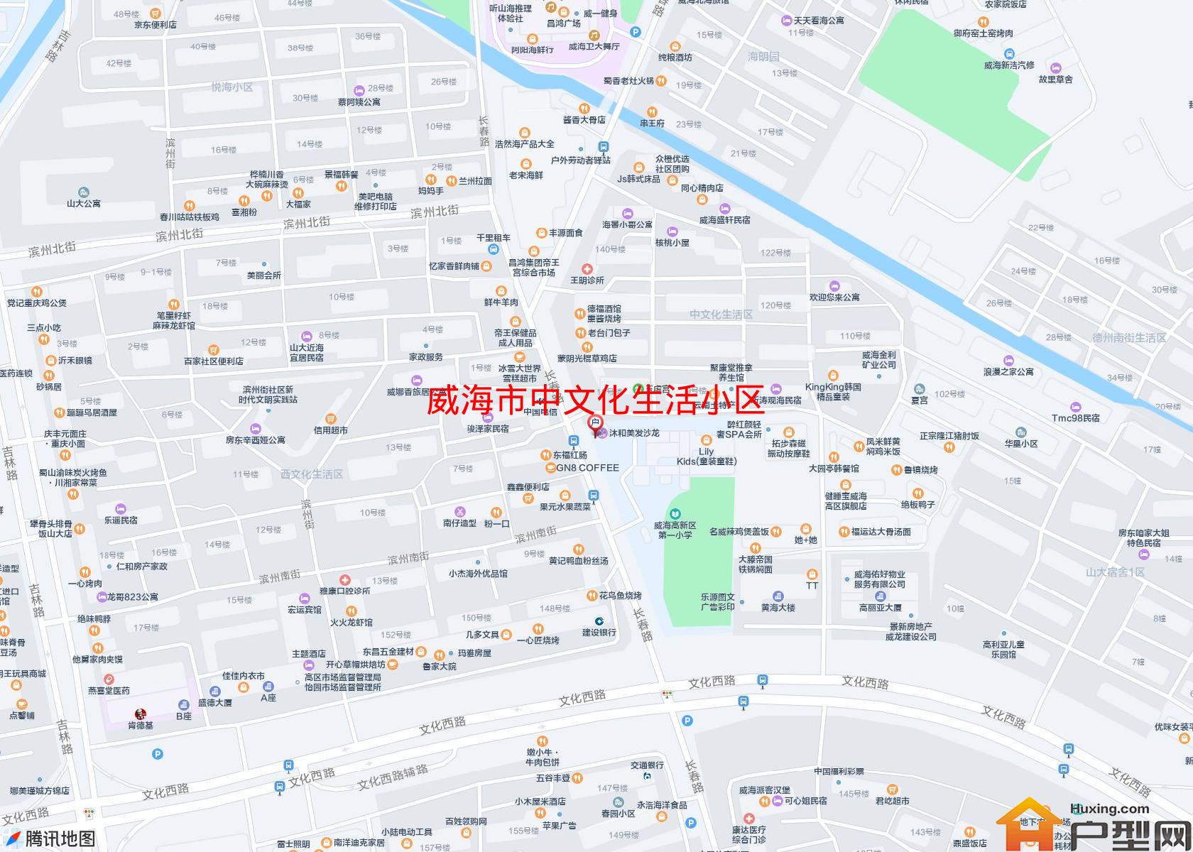 中文化生活小区小区 - 户型网