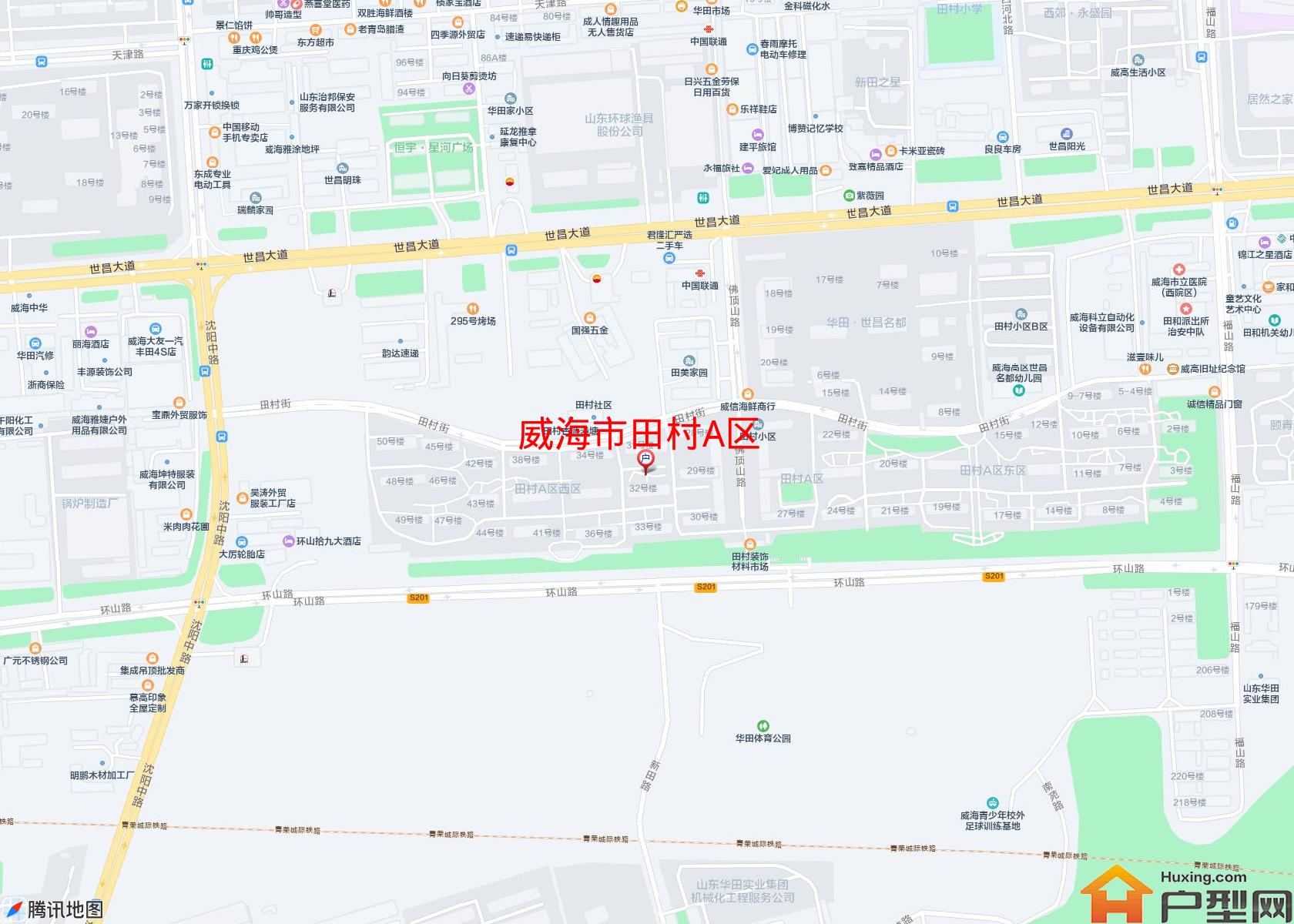 田村A区小区 - 户型网