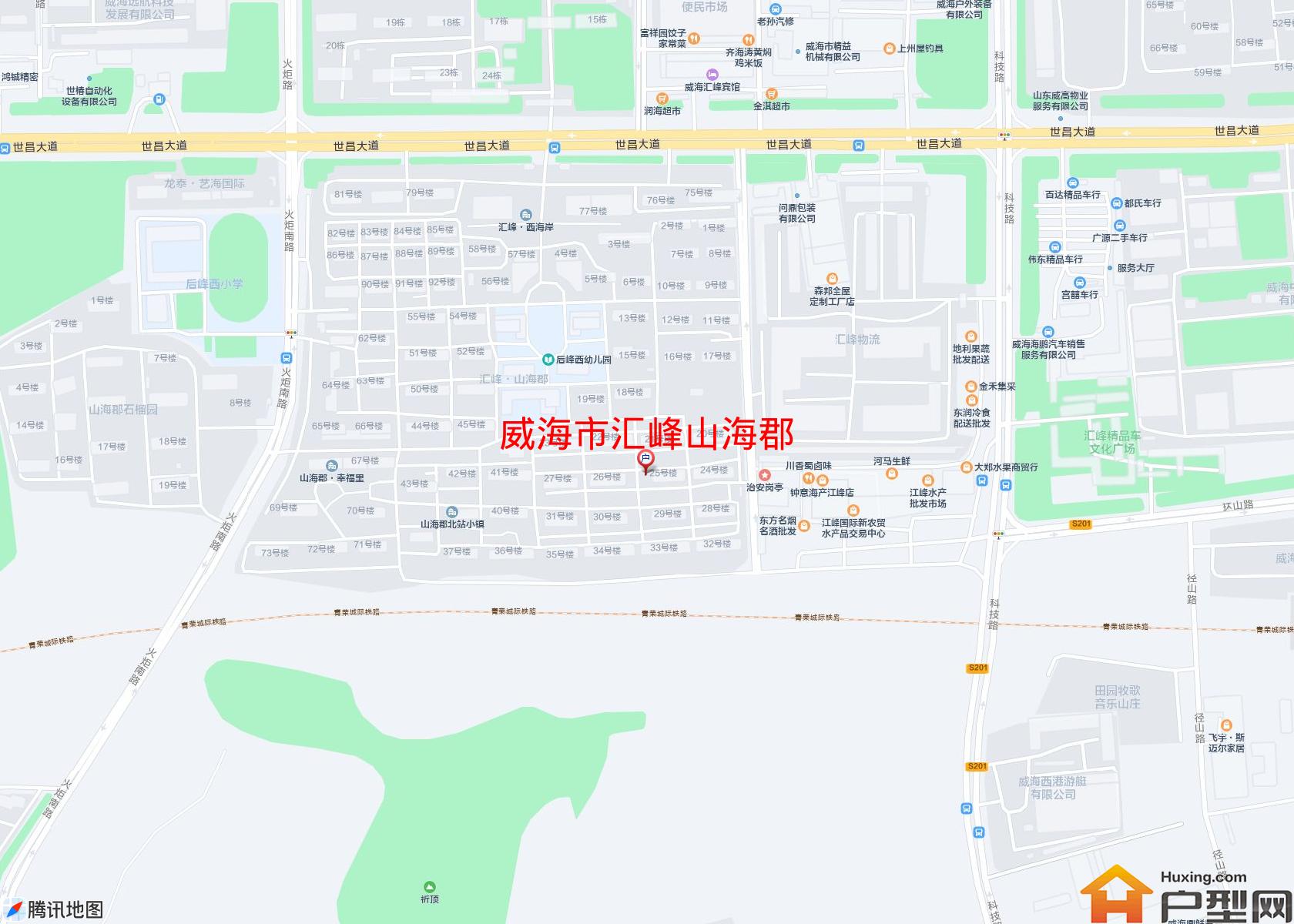 汇峰山海郡小区 - 户型网