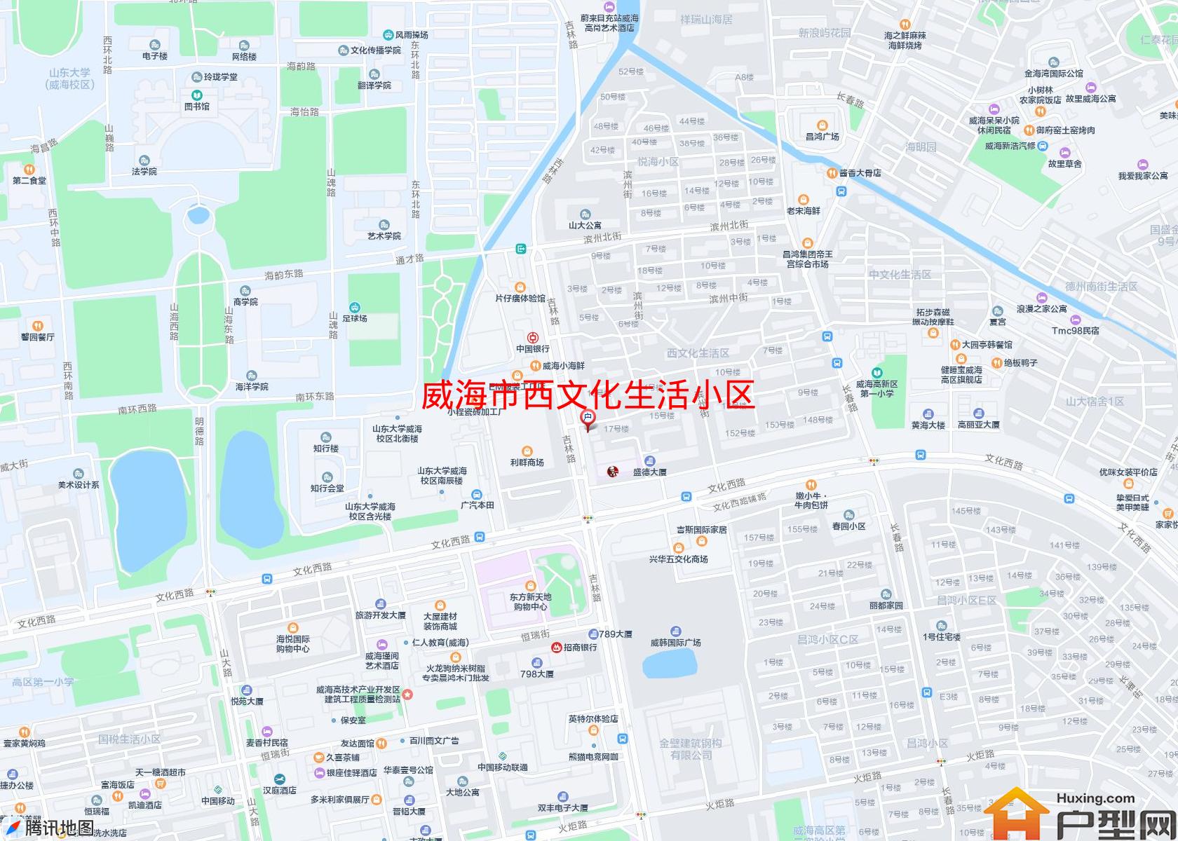 西文化生活小区小区 - 户型网