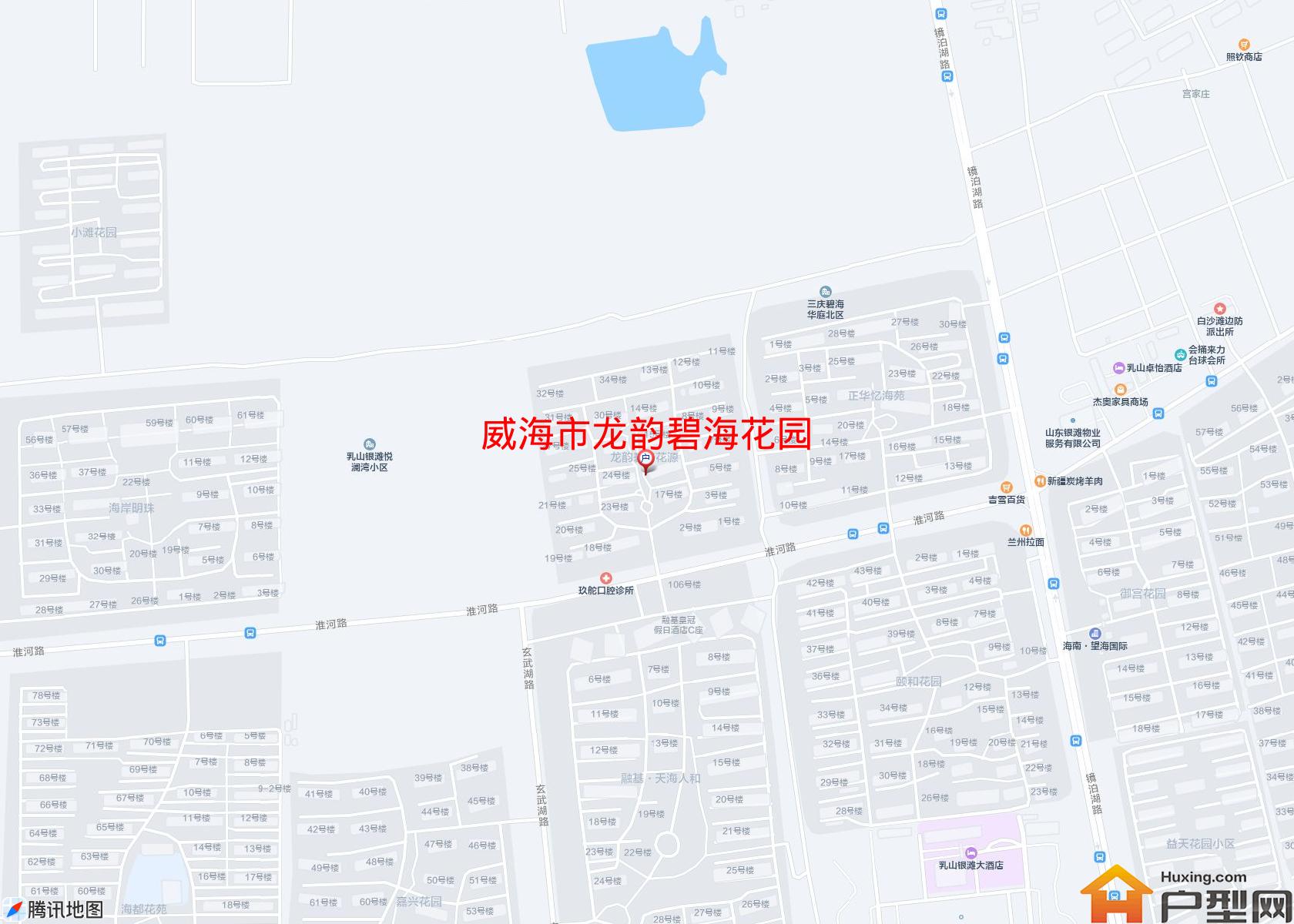 龙韵碧海花园小区 - 户型网