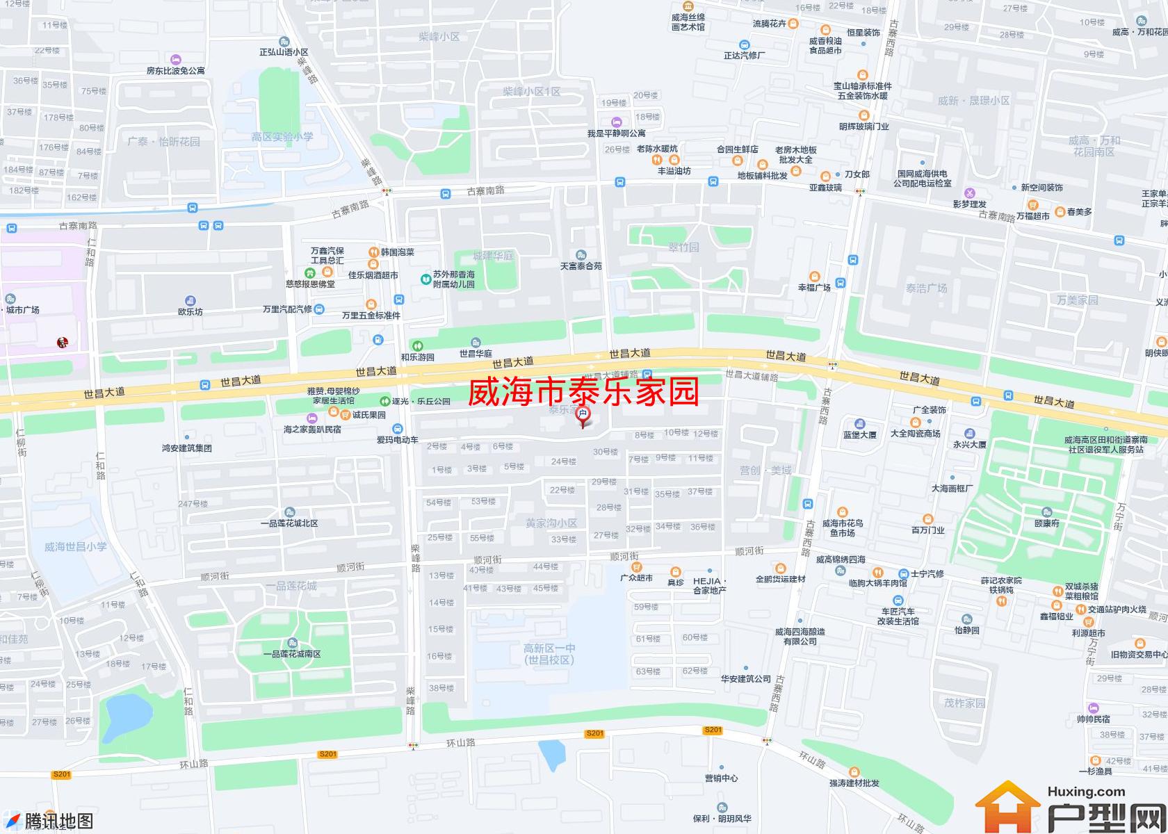 泰乐家园小区 - 户型网