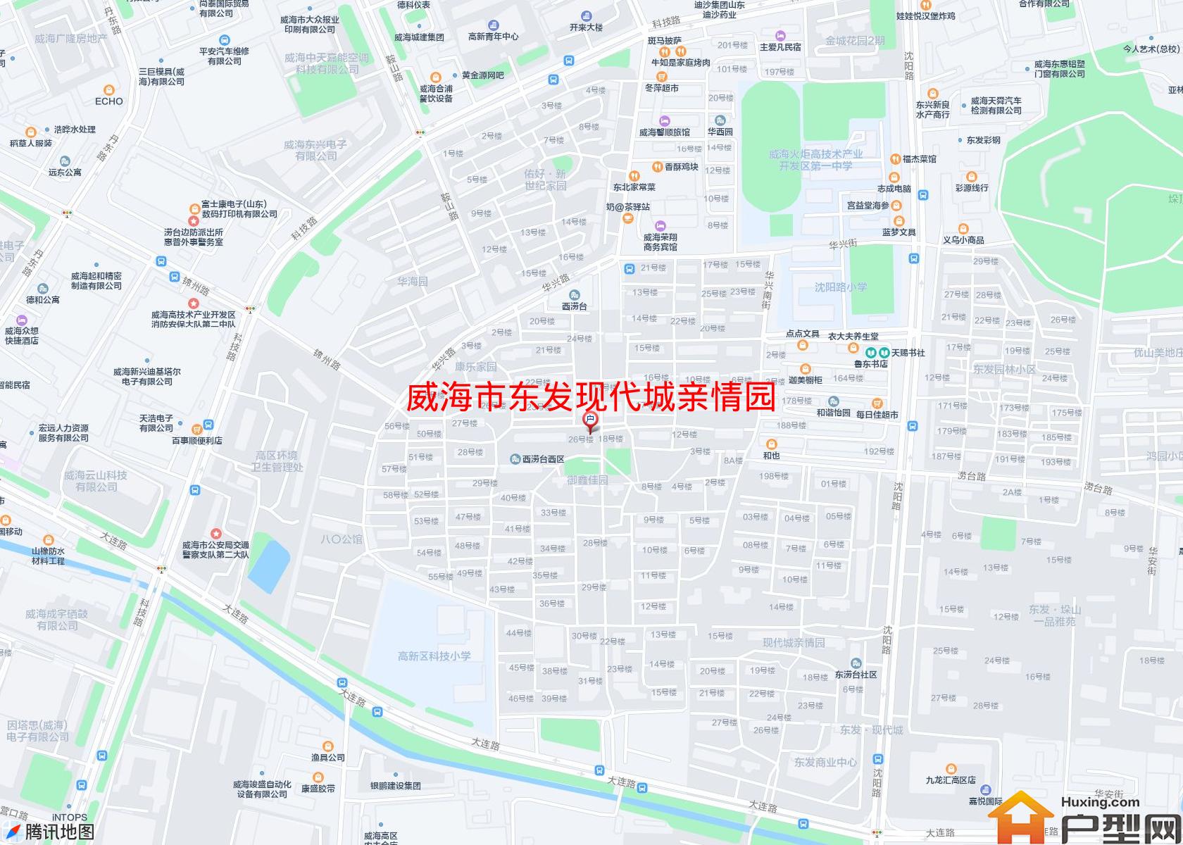 东发现代城亲情园小区 - 户型网