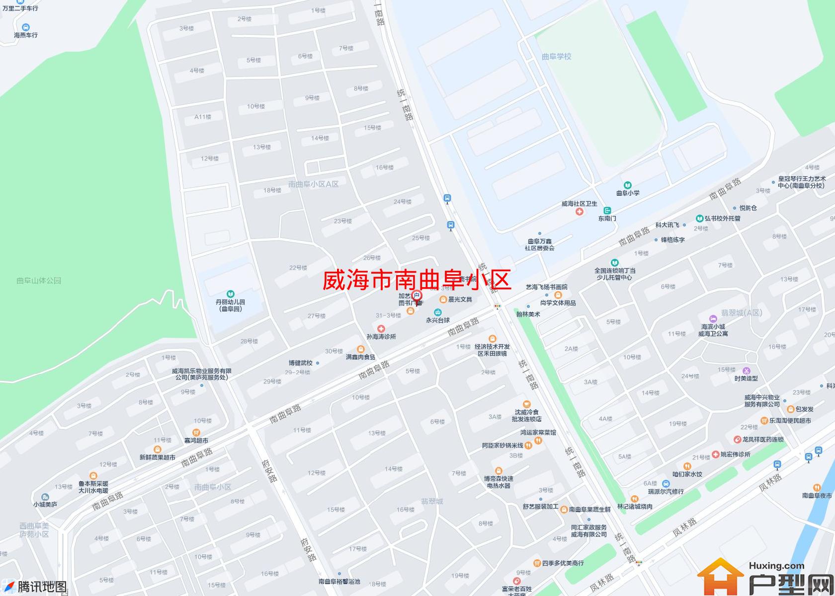 南曲阜小区小区 - 户型网