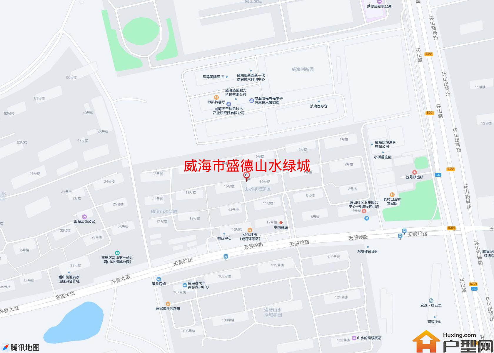 盛德山水绿城小区 - 户型网