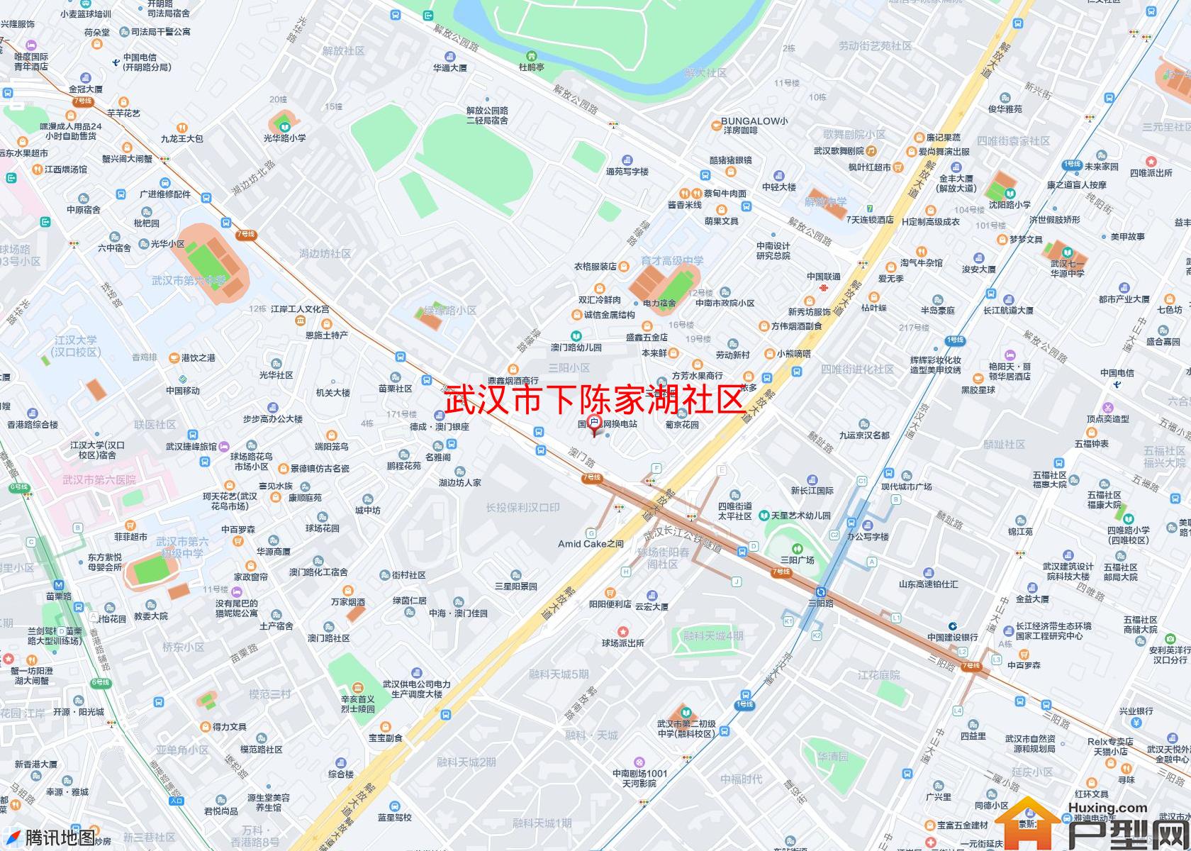 下陈家湖社区小区 - 户型网