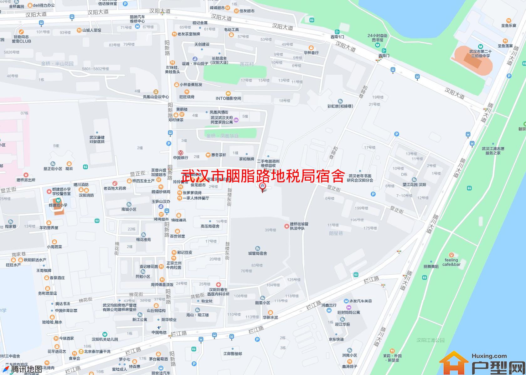 胭脂路地税局宿舍小区 - 户型网