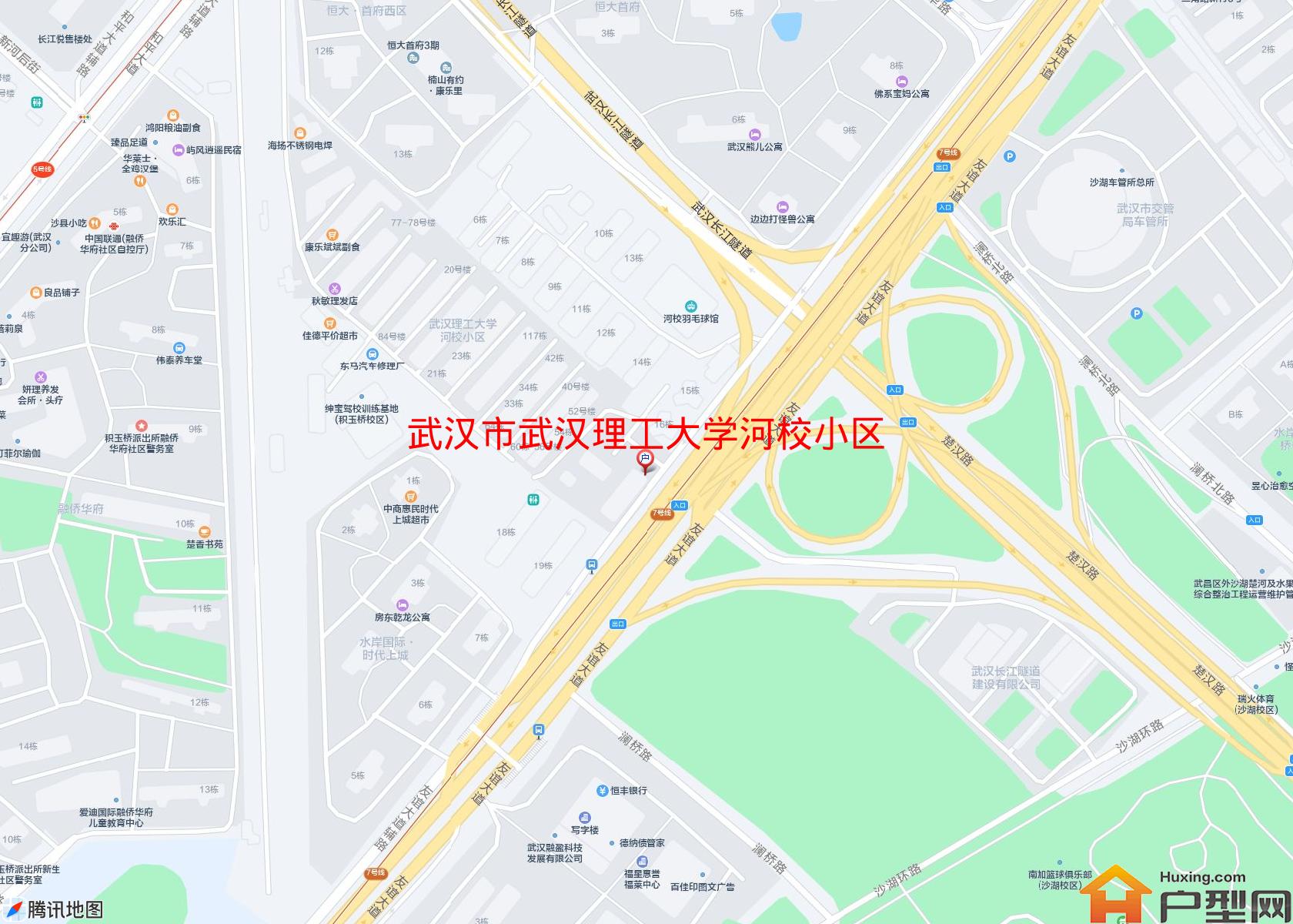 武汉理工大学河校小区小区 - 户型网