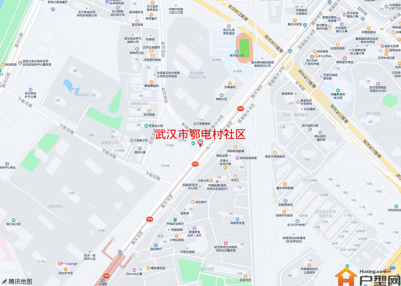 鄂电村社区小区 - 户型网