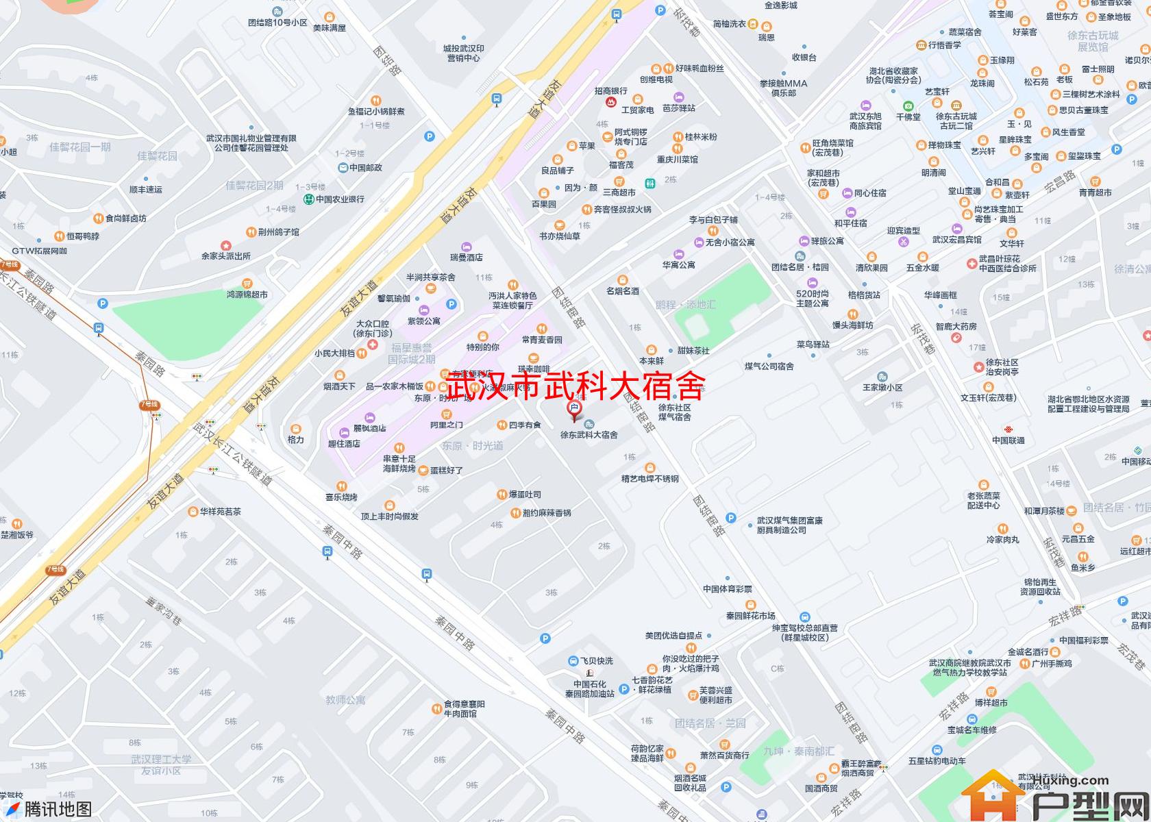 武科大宿舍小区 - 户型网